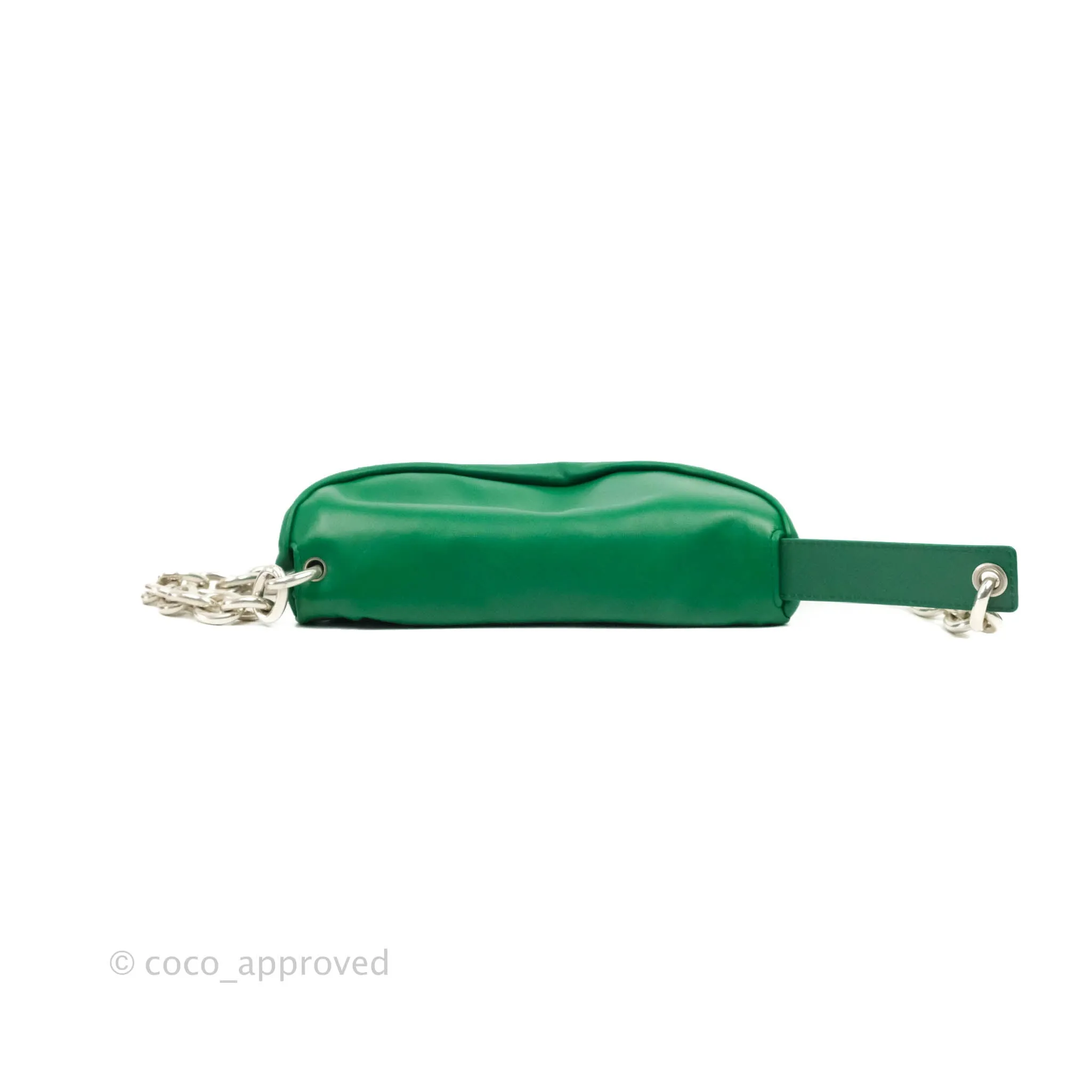 Bottega Veneta Nappa The Belt Chain Pouch Green