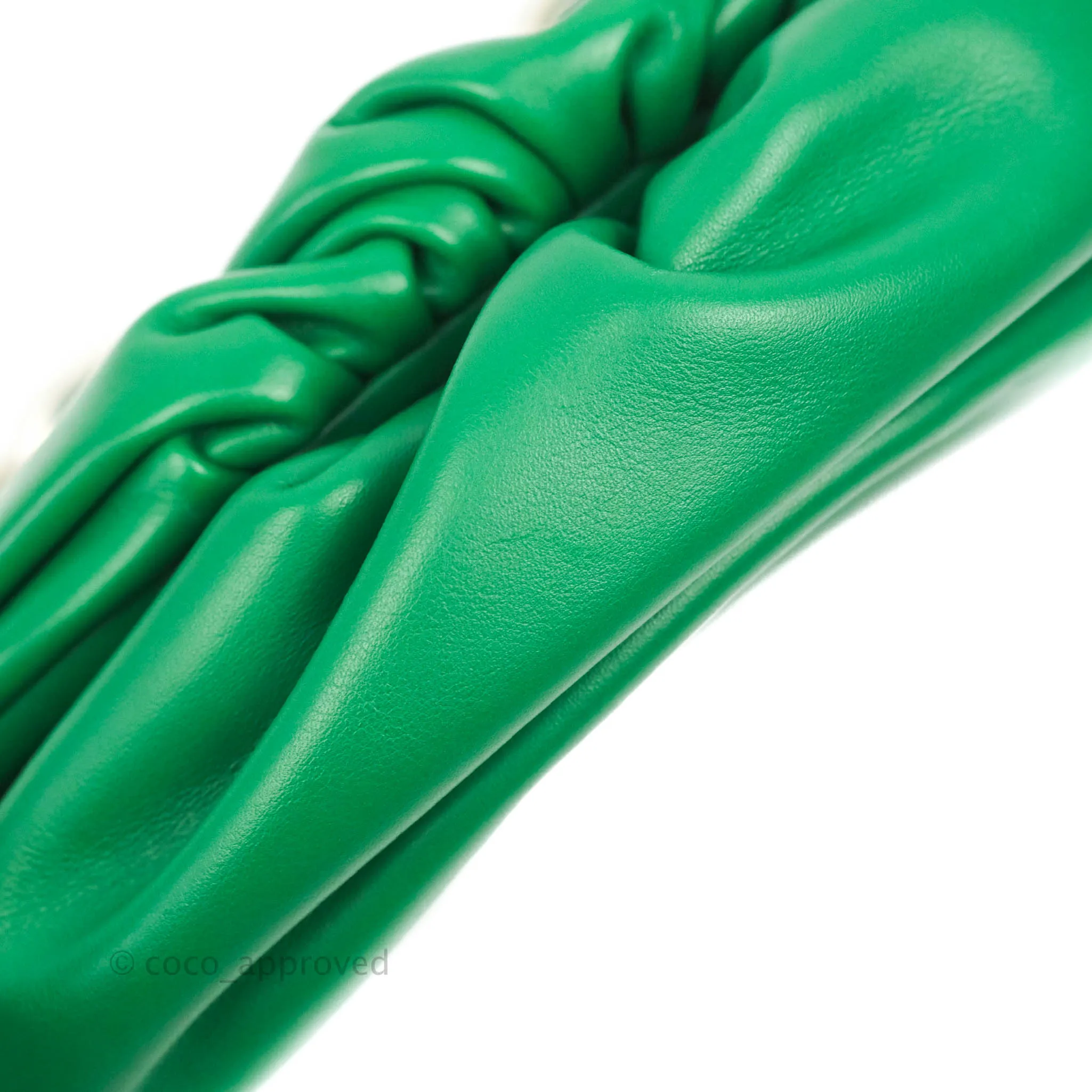 Bottega Veneta Nappa The Belt Chain Pouch Green