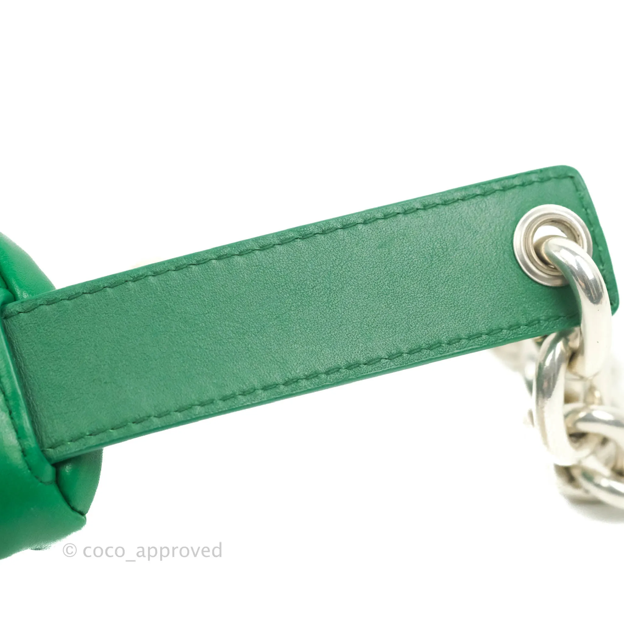 Bottega Veneta Nappa The Belt Chain Pouch Green