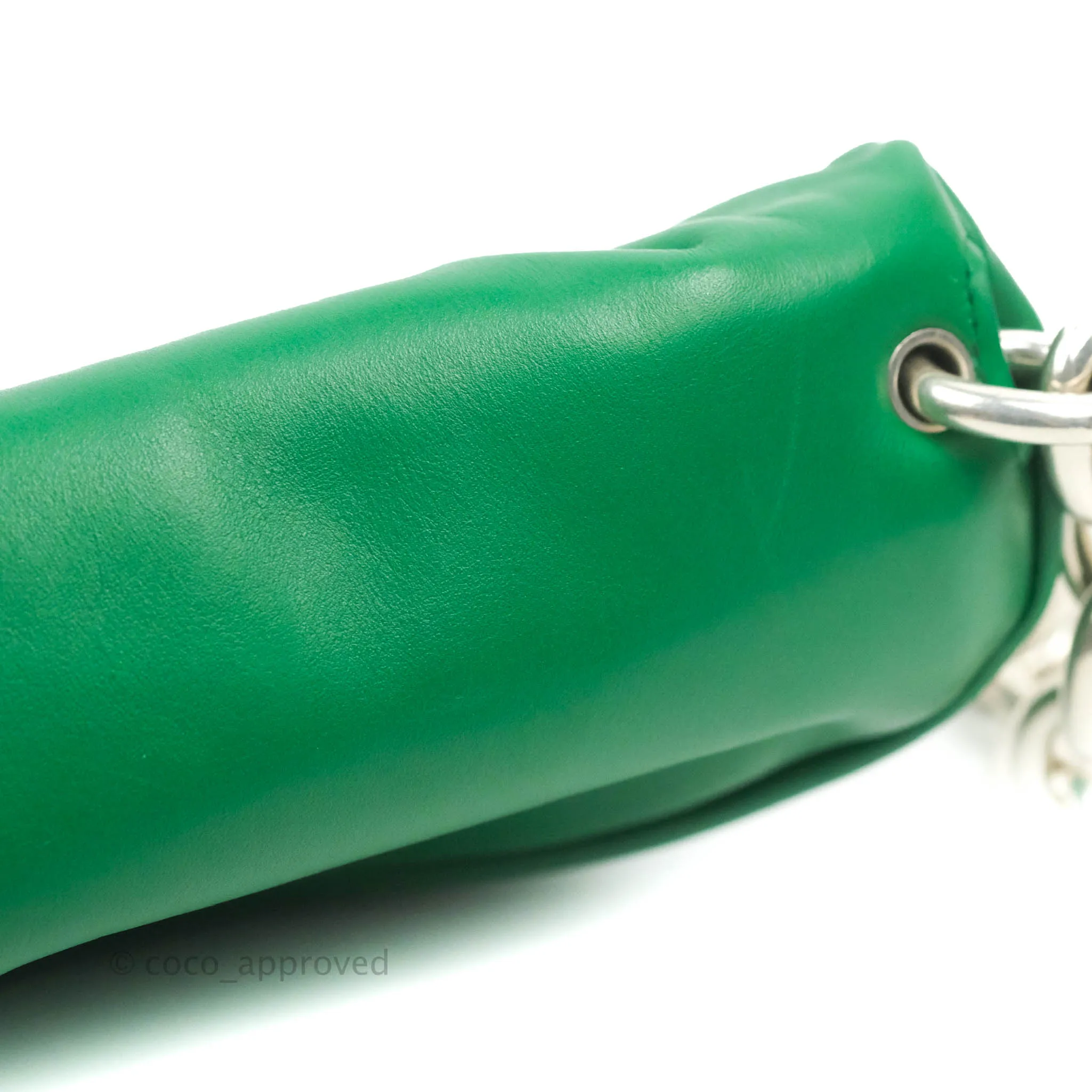 Bottega Veneta Nappa The Belt Chain Pouch Green