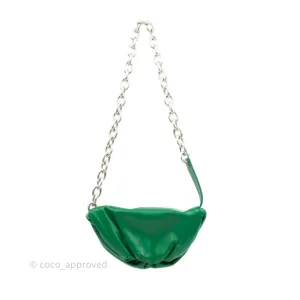 Bottega Veneta Nappa The Belt Chain Pouch Green