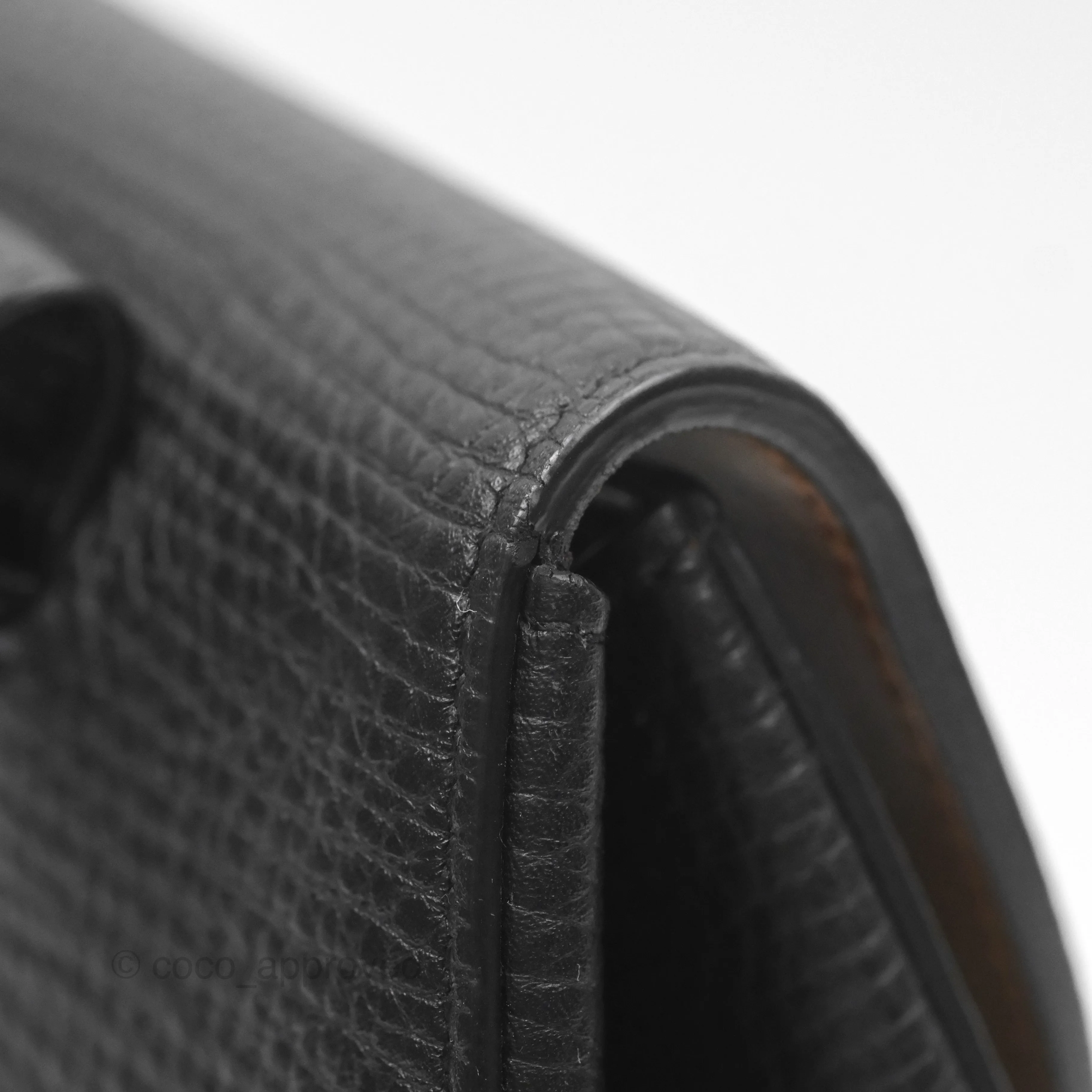 Bottega Veneta Palmellato Rounded Belt Bag Calfskin Black