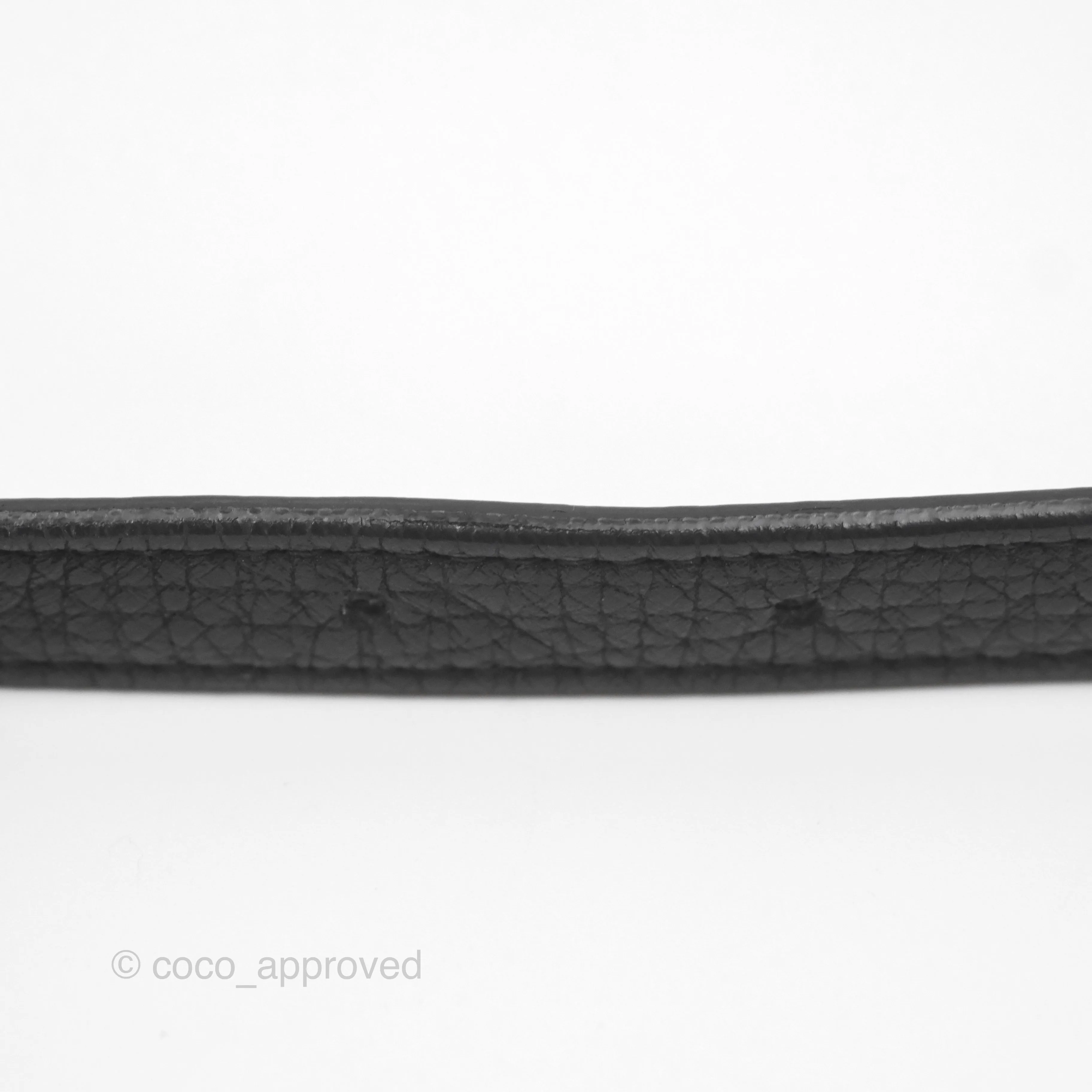Bottega Veneta Palmellato Rounded Belt Bag Calfskin Black
