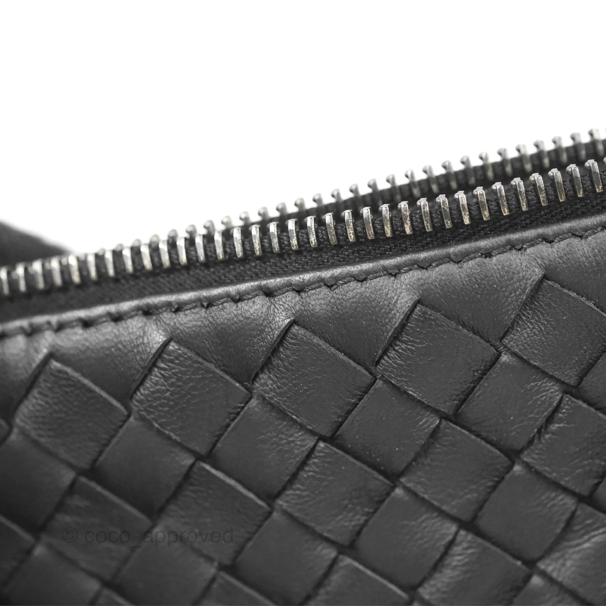 Bottega Veneta Shoulder Bag Black Nappa Intrecciato