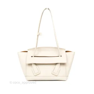 Bottega Veneta Small Arco Plaster Grainy Calfskin