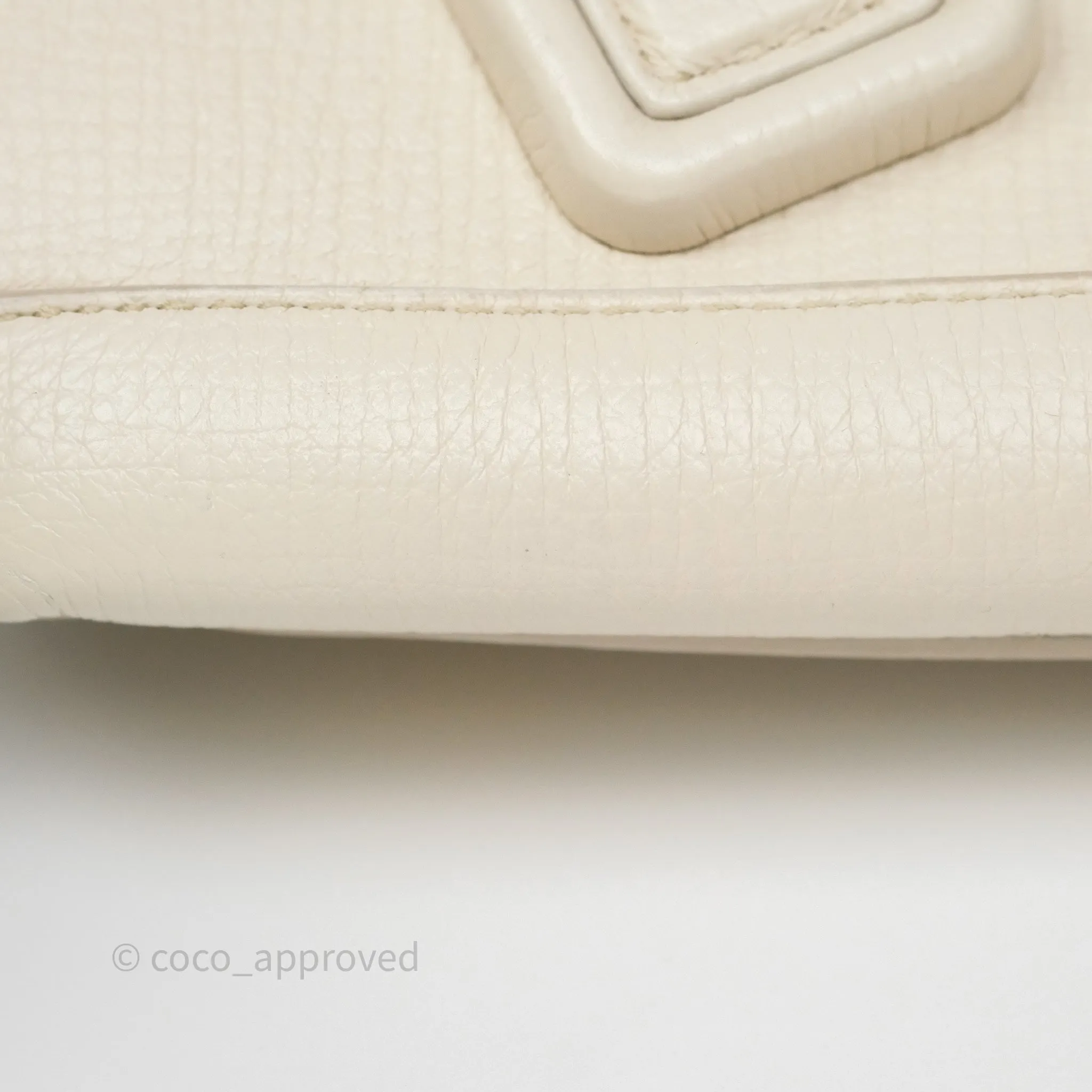 Bottega Veneta Small Arco Plaster Grainy Calfskin