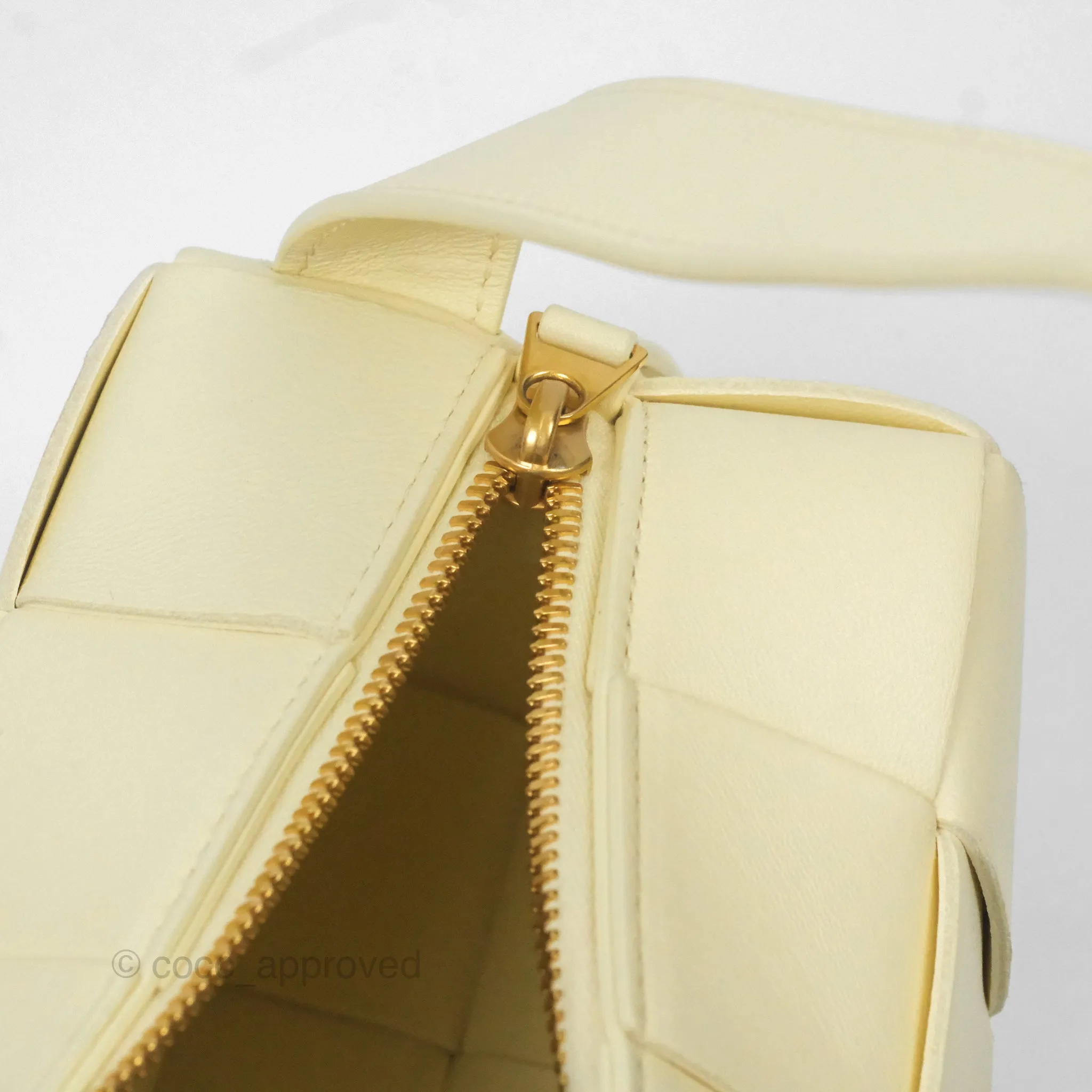 Bottega Veneta Small Brick Cassette Camomile