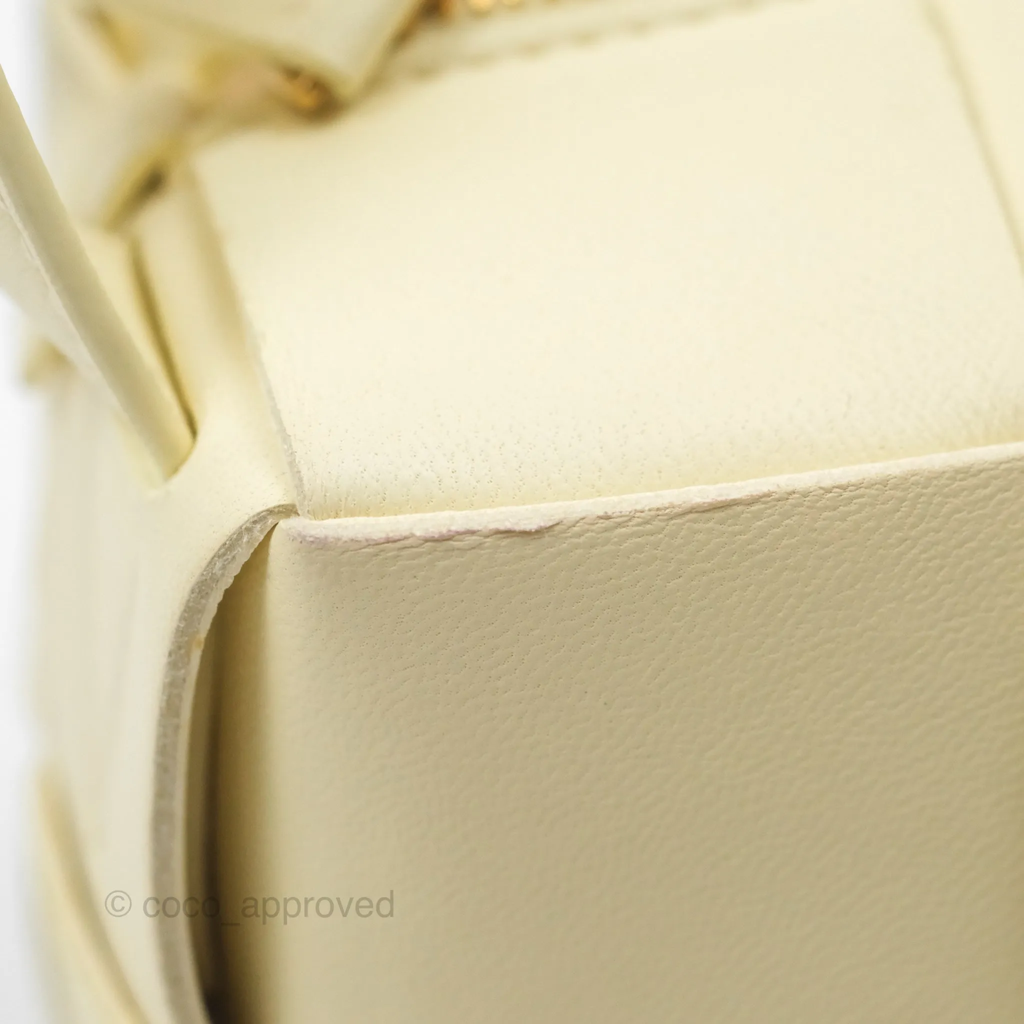 Bottega Veneta Small Brick Cassette Camomile