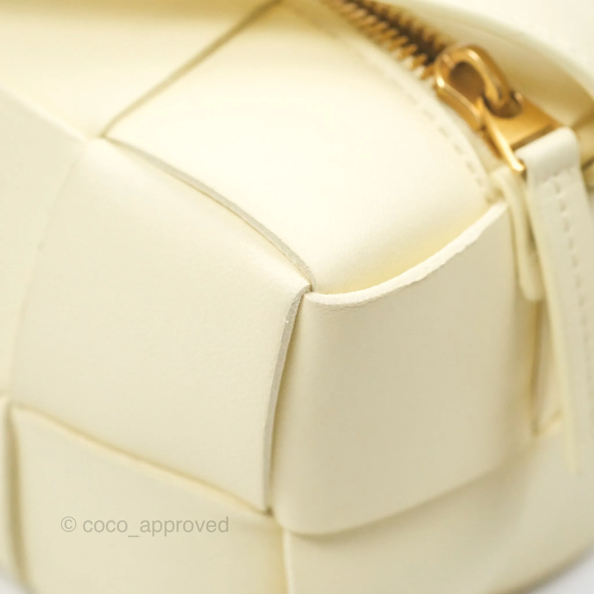 Bottega Veneta Small Brick Cassette Camomile