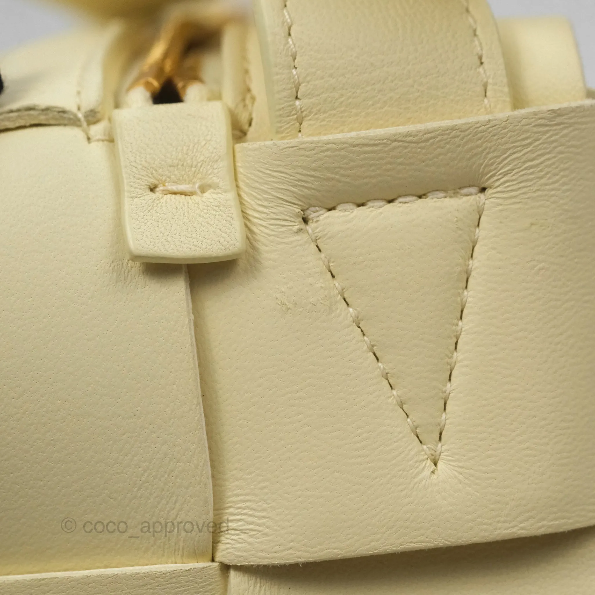 Bottega Veneta Small Brick Cassette Camomile