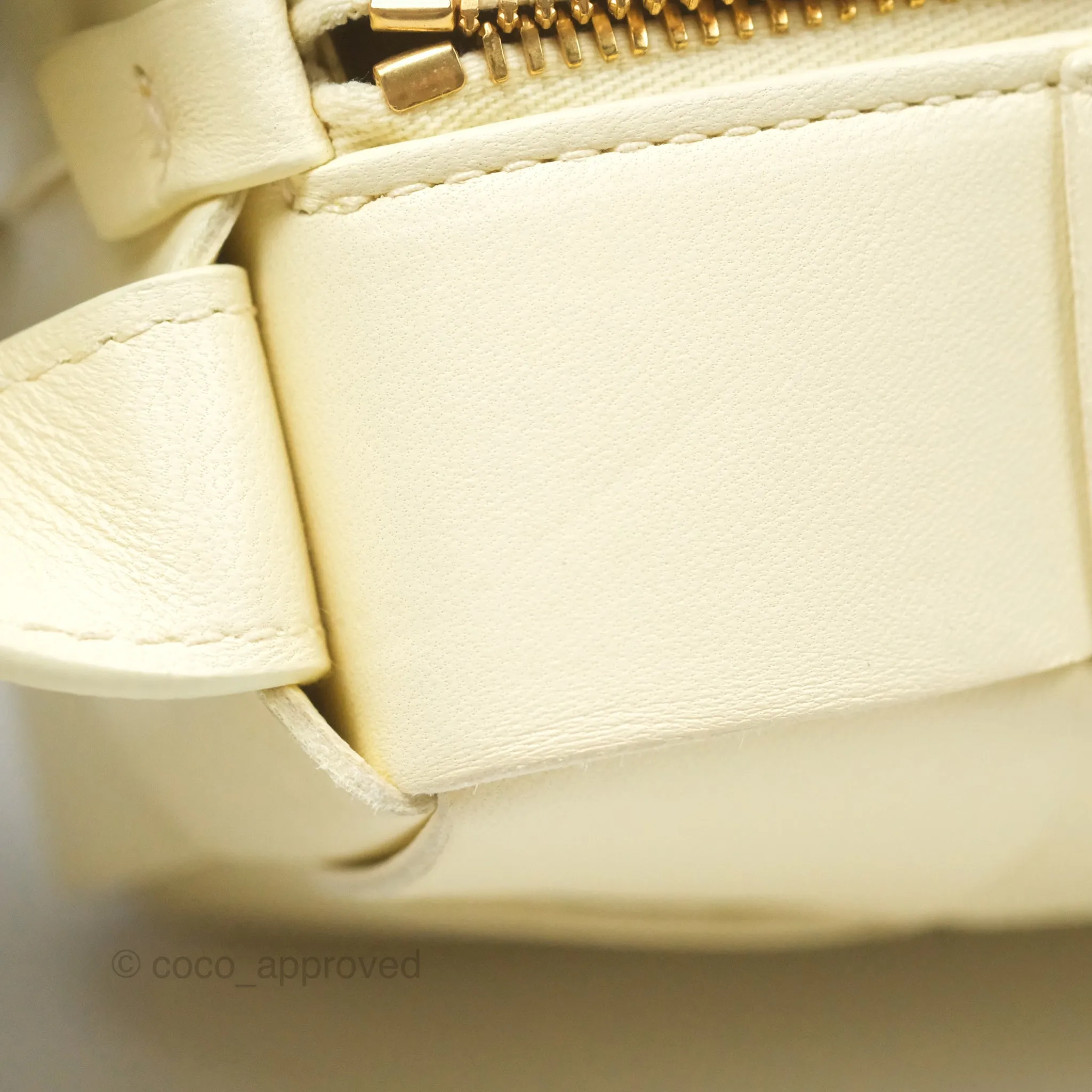 Bottega Veneta Small Brick Cassette Camomile