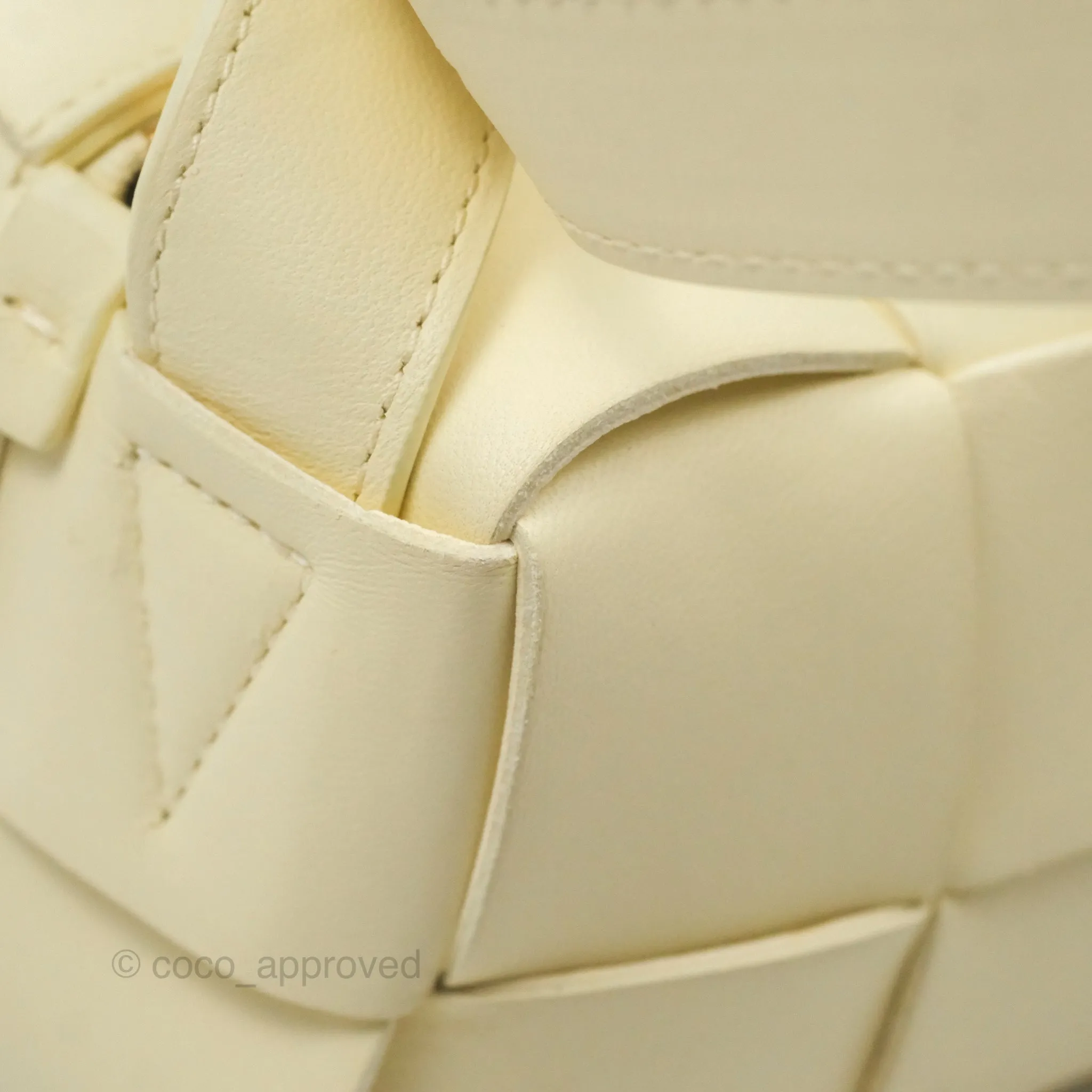 Bottega Veneta Small Brick Cassette Camomile