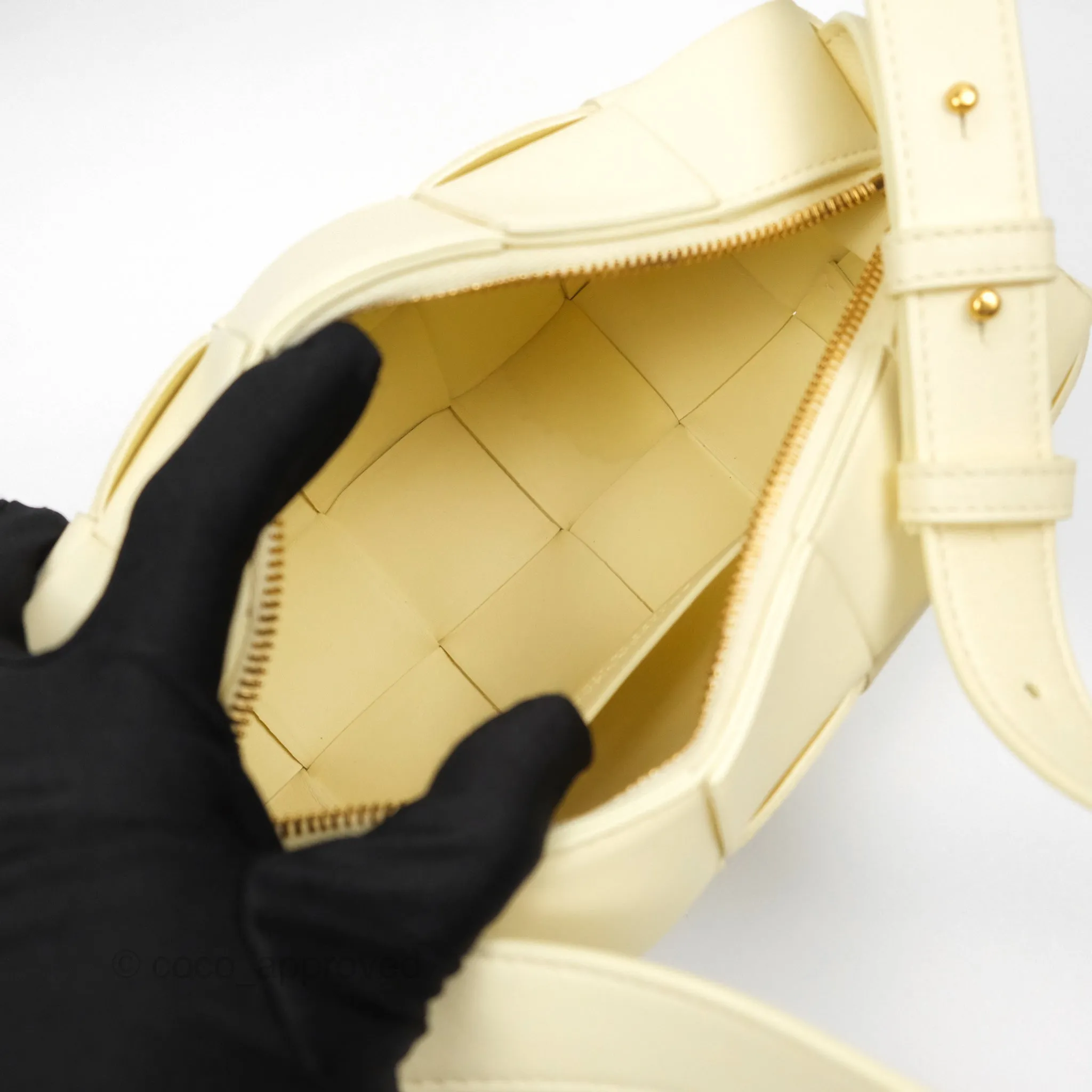 Bottega Veneta Small Brick Cassette Camomile