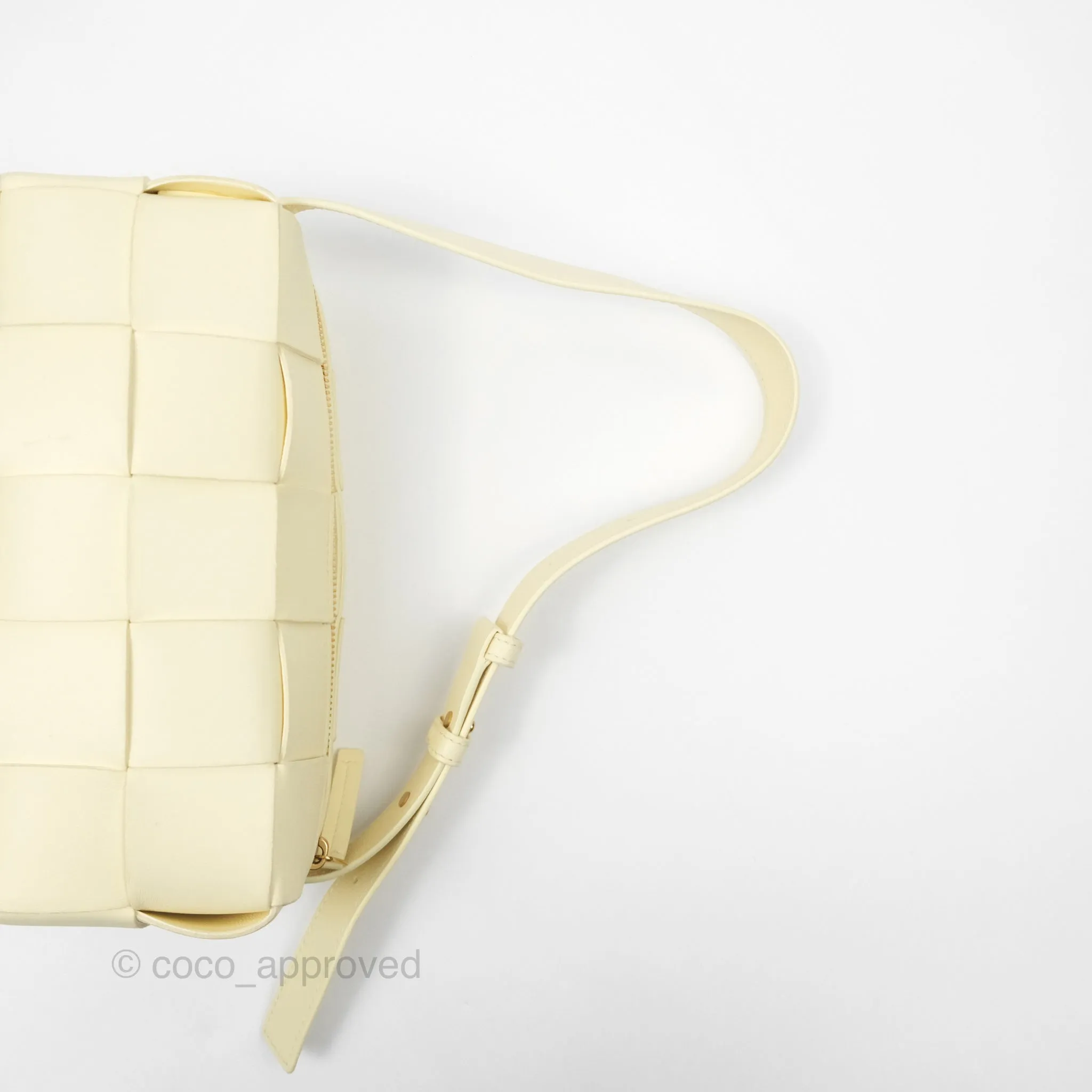 Bottega Veneta Small Brick Cassette Camomile