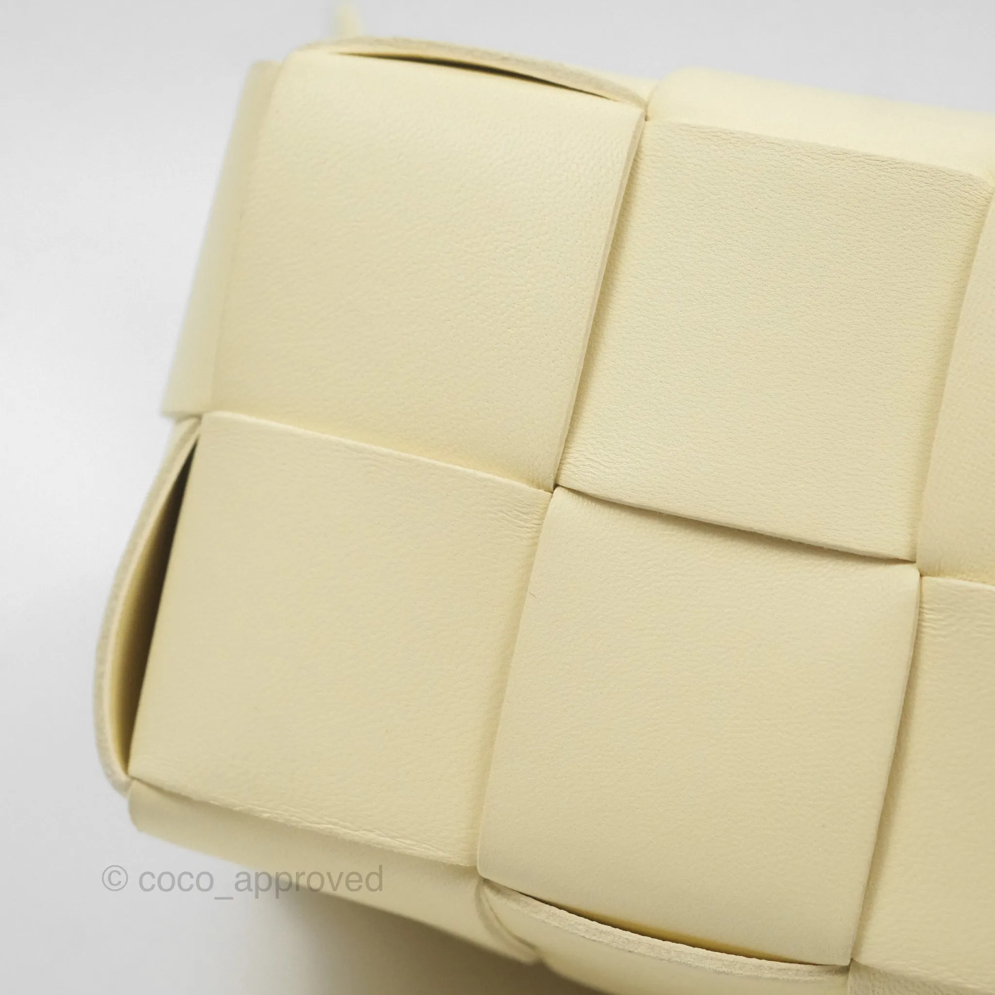 Bottega Veneta Small Brick Cassette Camomile