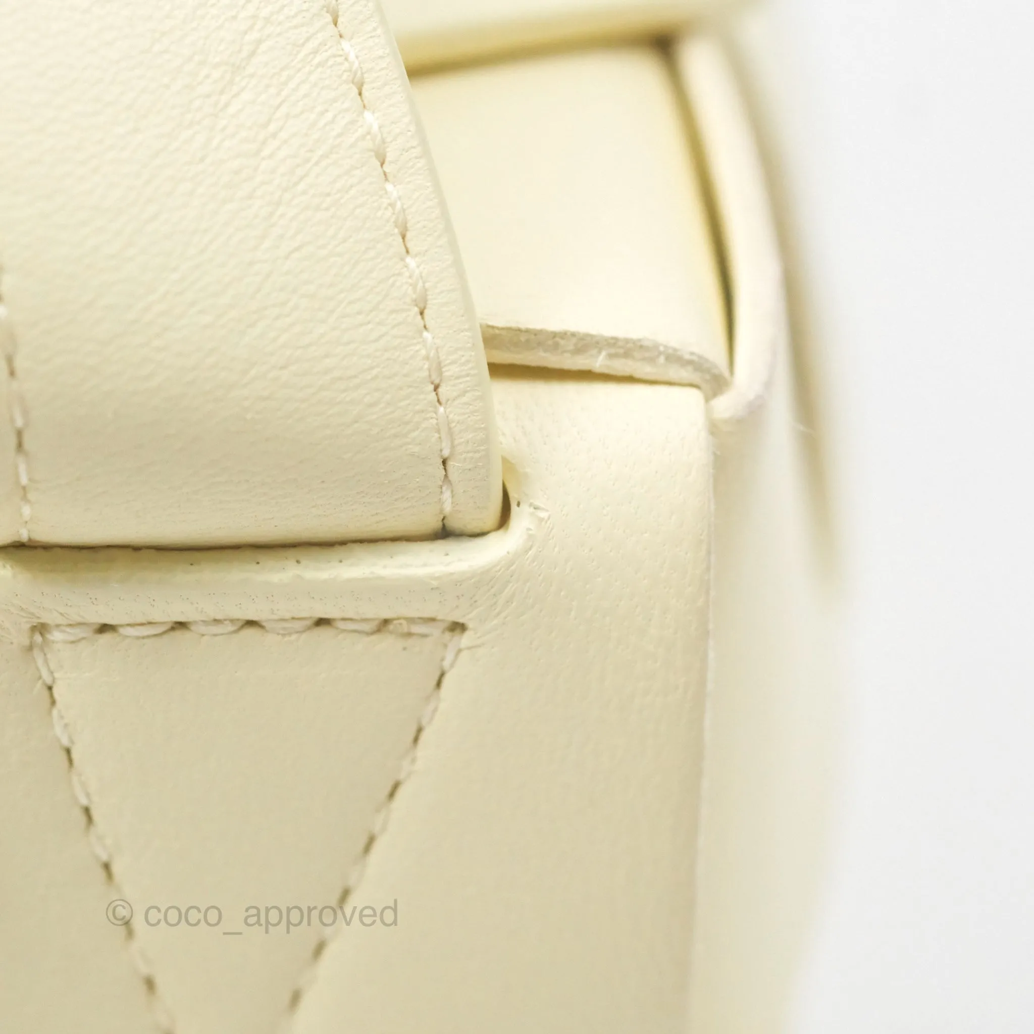 Bottega Veneta Small Brick Cassette Camomile