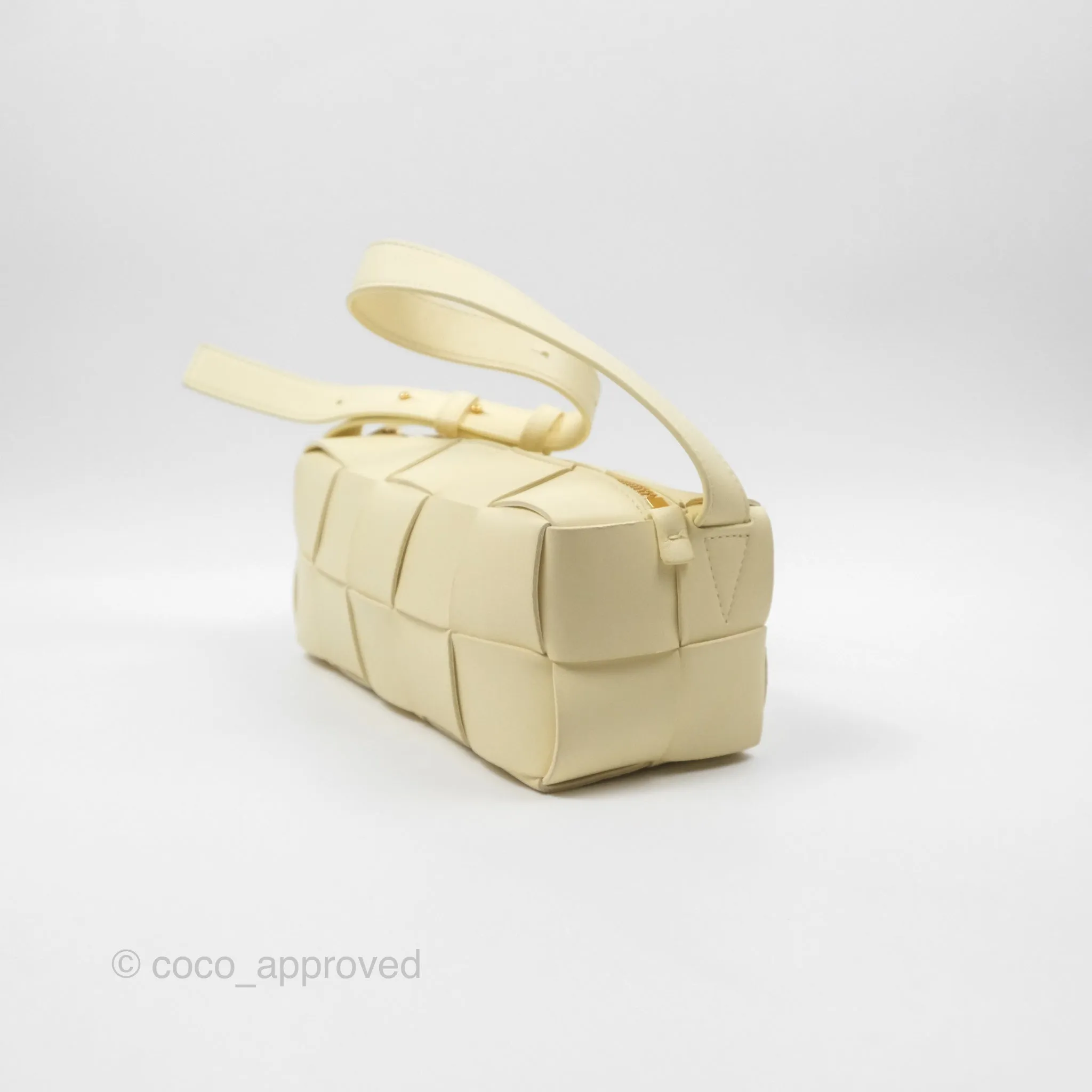 Bottega Veneta Small Brick Cassette Camomile