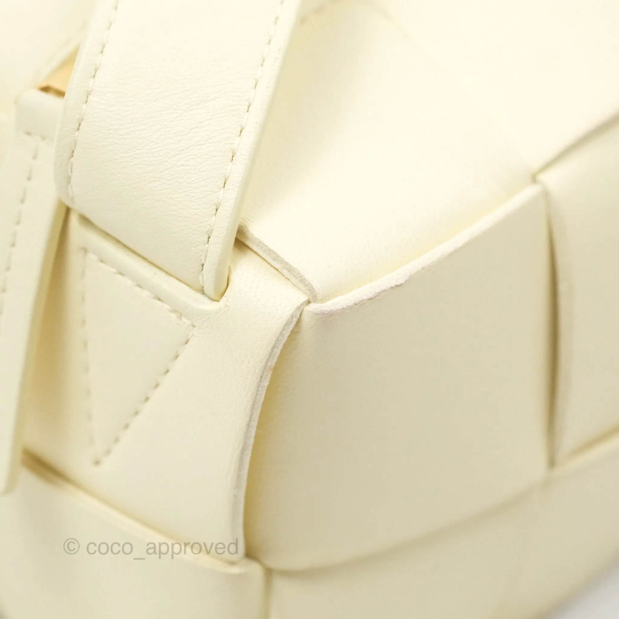 Bottega Veneta Small Brick Cassette Camomile