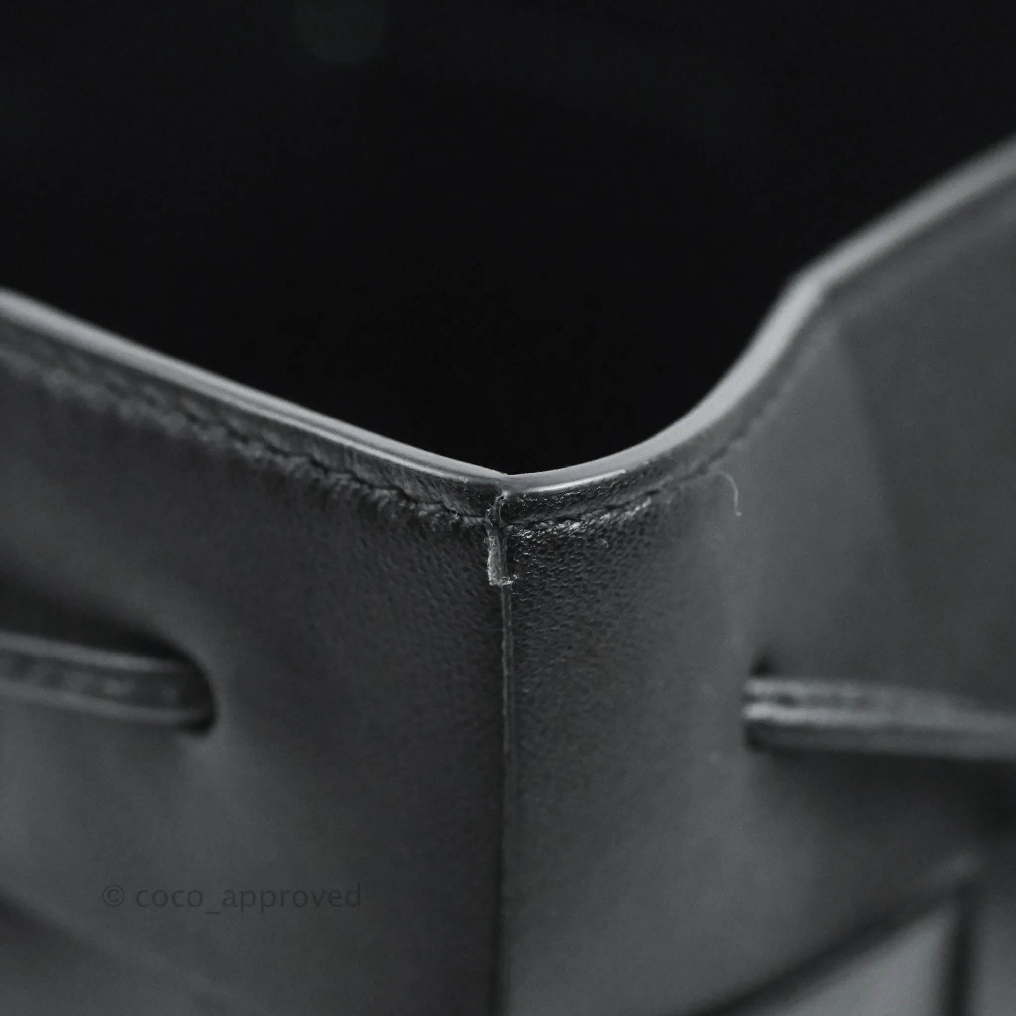 Bottega Veneta Small Cassette Bucket Bag Black Lambskin
