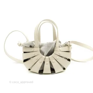 Bottega Veneta Small Shell Bag White