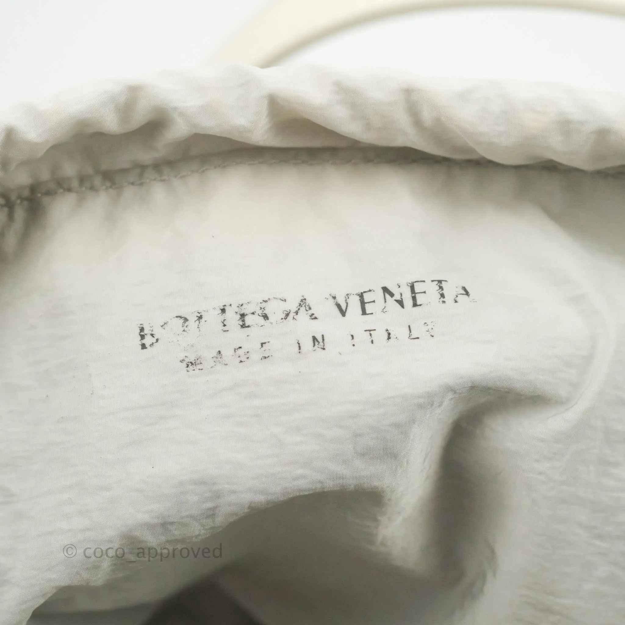 Bottega Veneta Small Shell Bag White