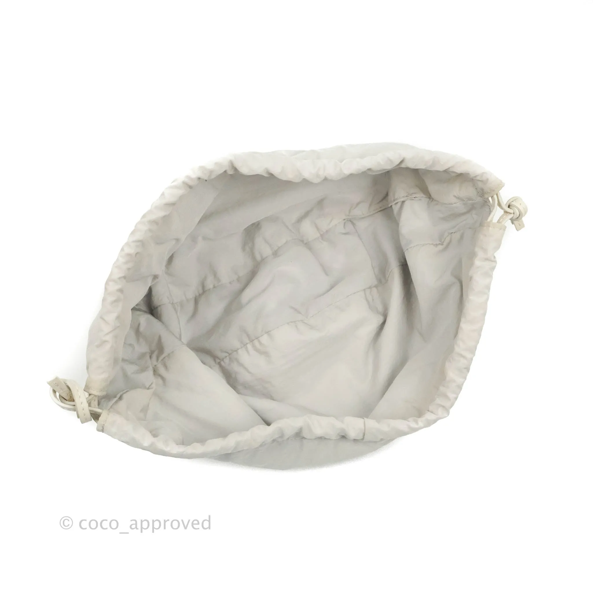 Bottega Veneta Small Shell Bag White