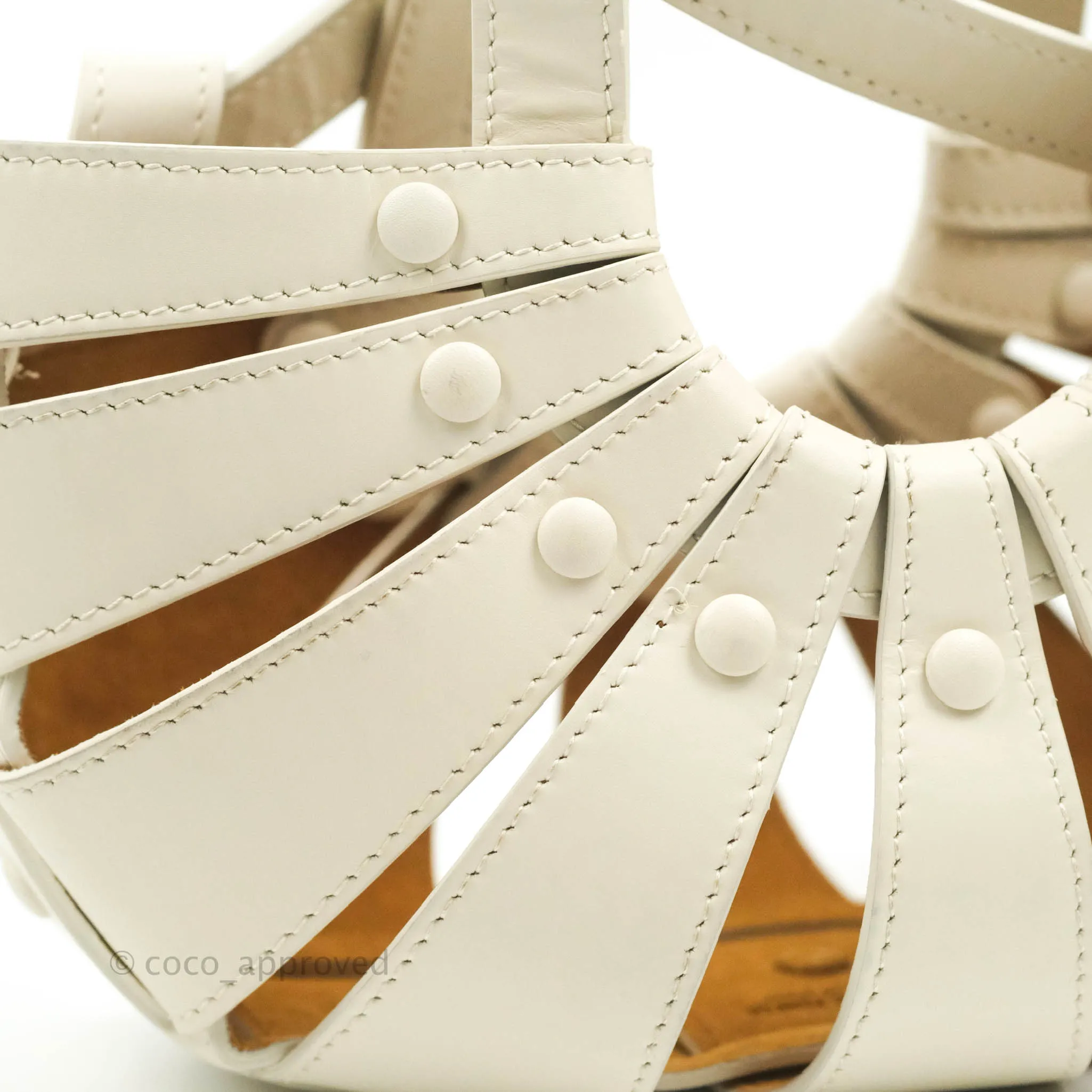 Bottega Veneta Small Shell Bag White