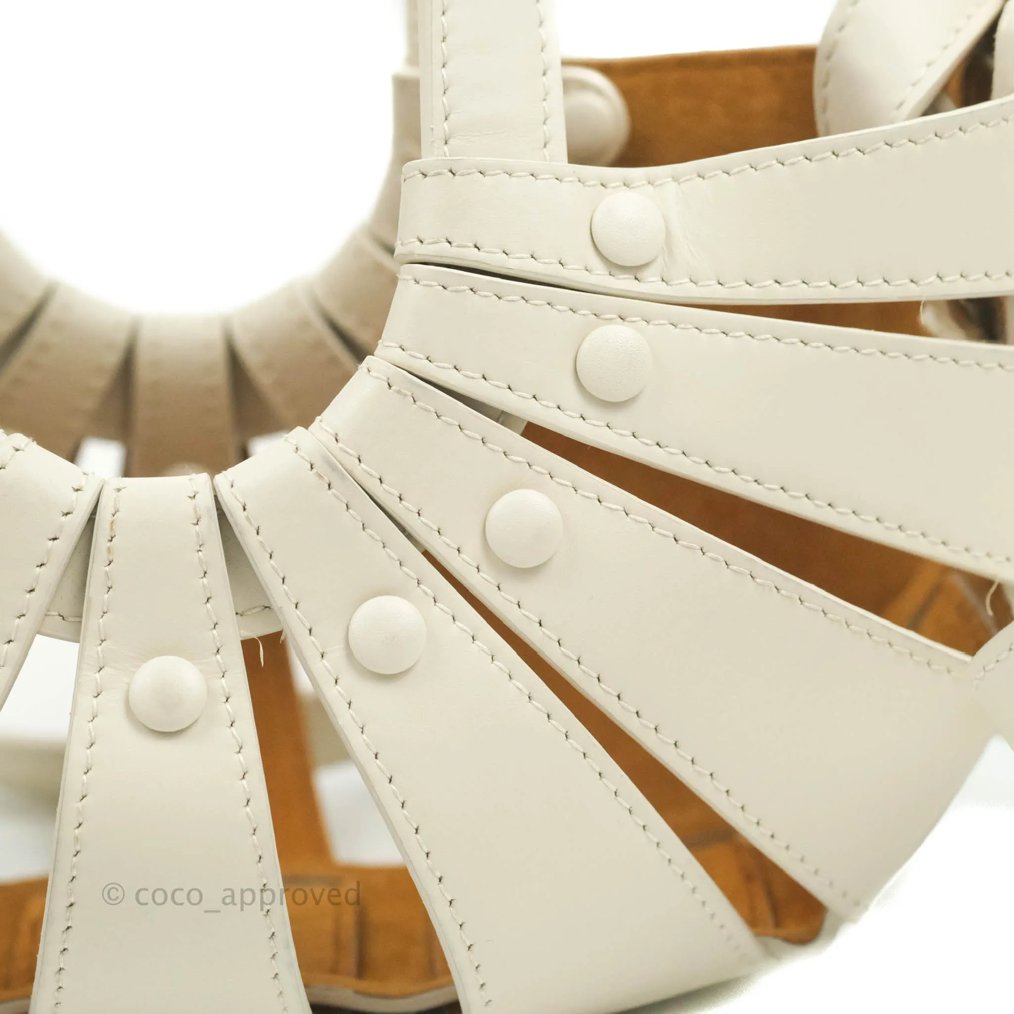 Bottega Veneta Small Shell Bag White