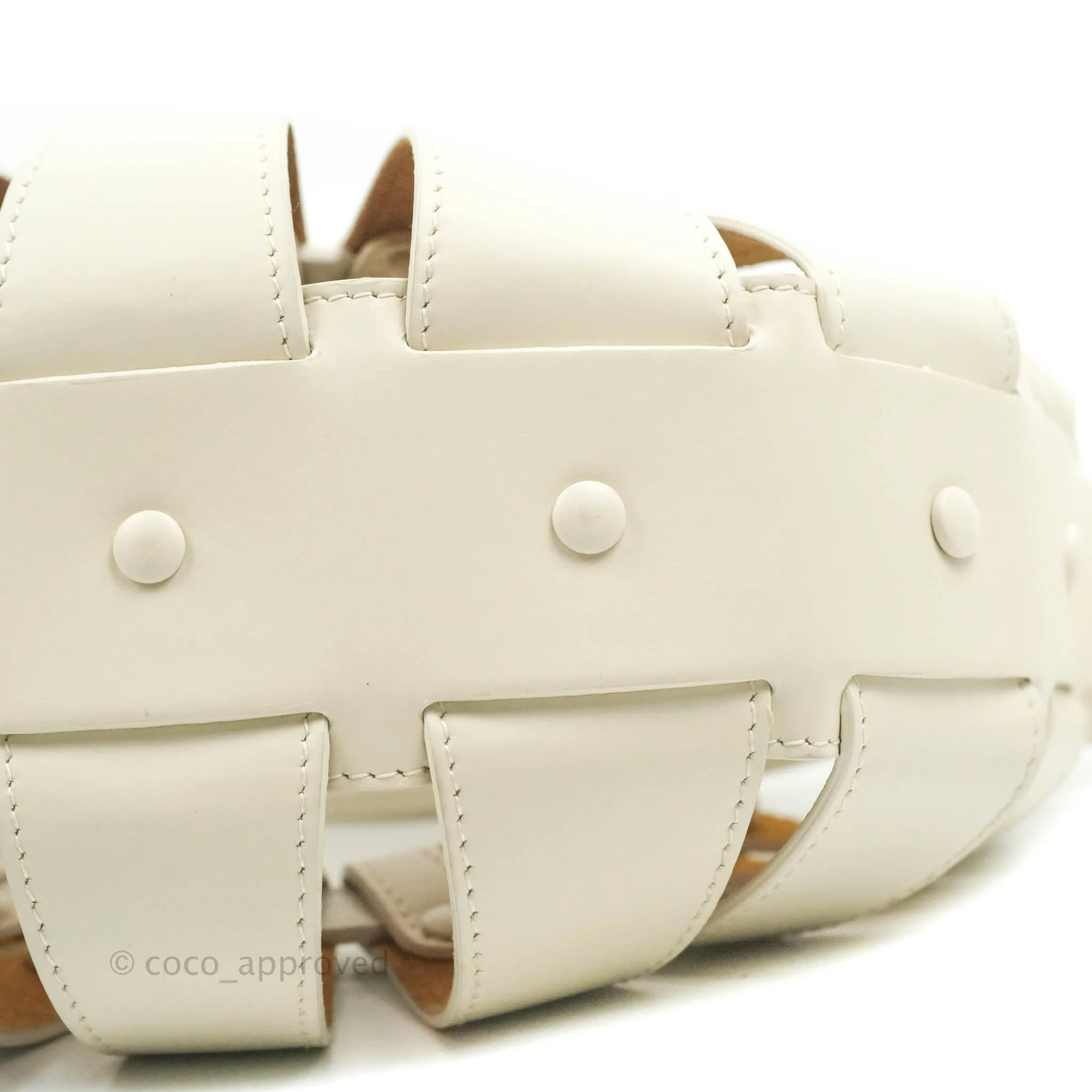 Bottega Veneta Small Shell Bag White