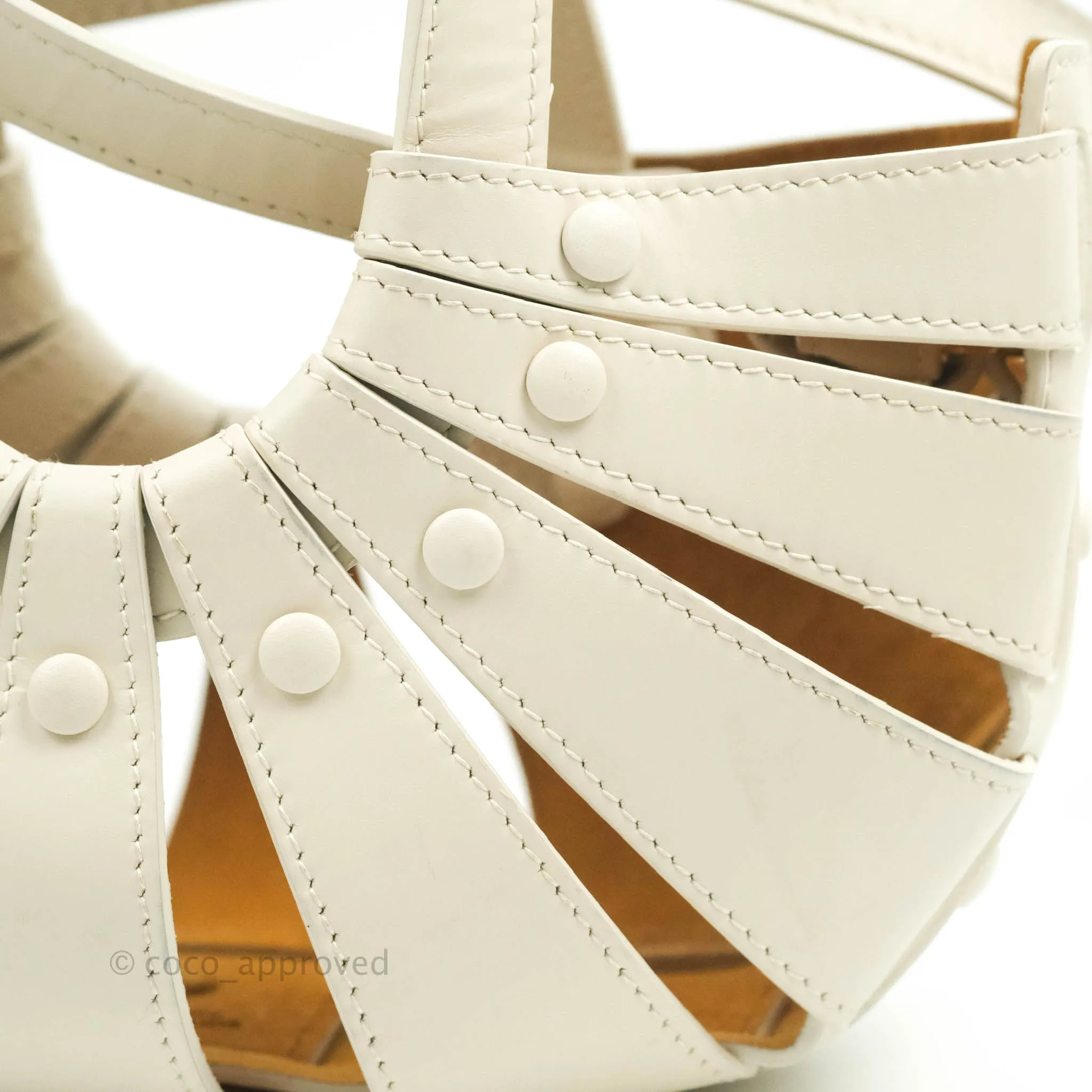 Bottega Veneta Small Shell Bag White