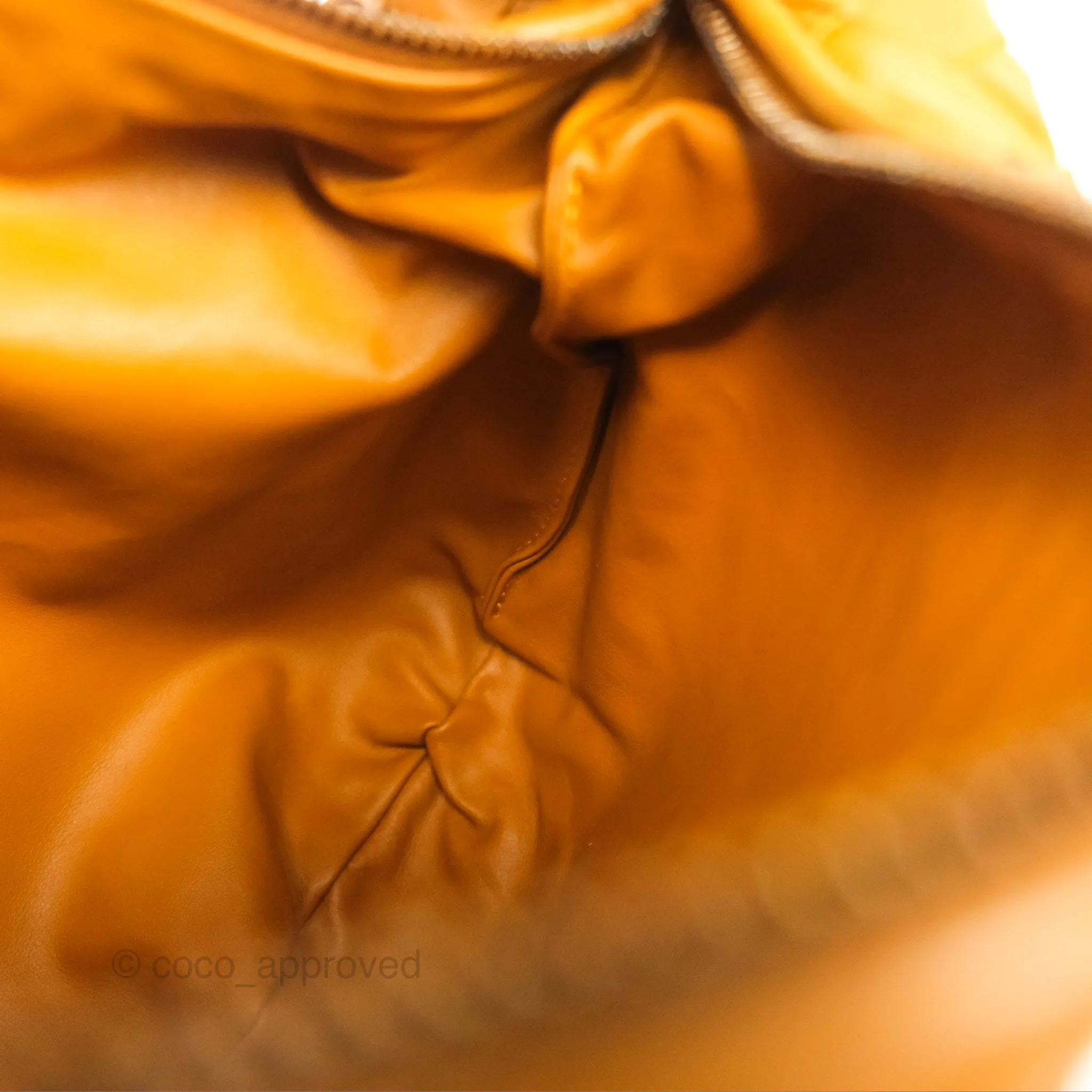 Bottega Veneta Teen Jodie Caramel Intrecciato Lambskin
