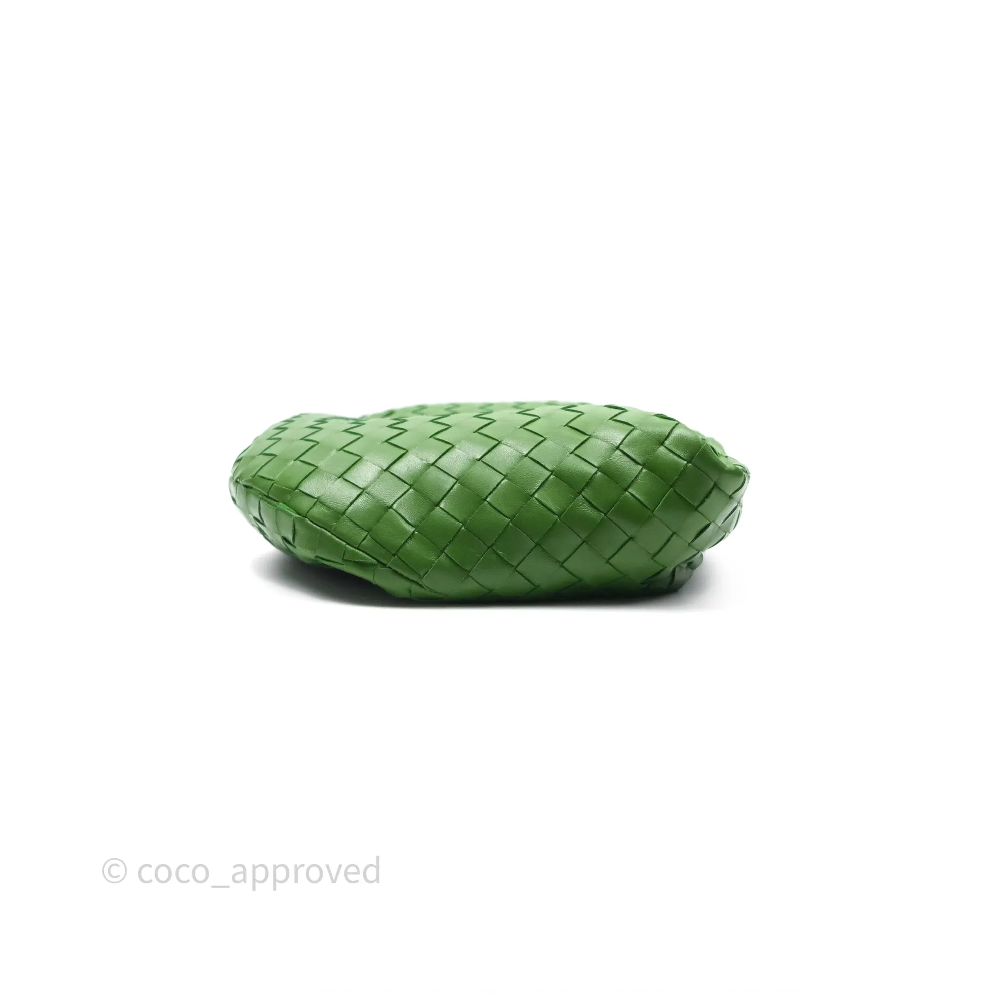 Bottega Veneta Teen Jodie Green Intrecciato Lambskin