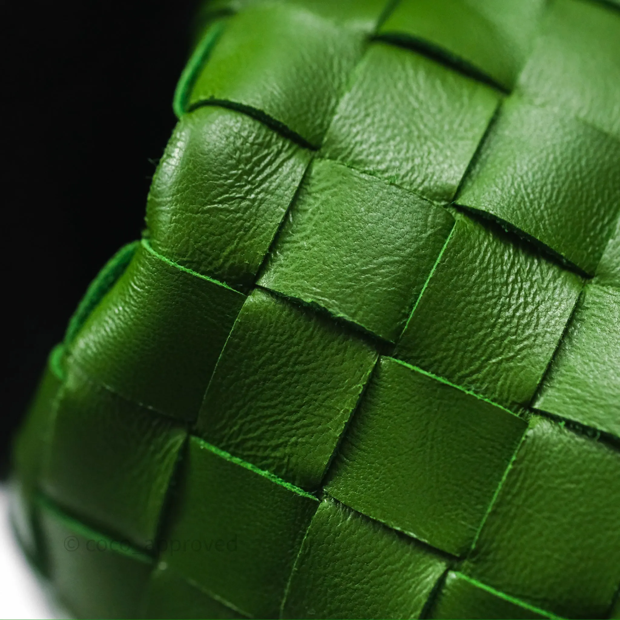 Bottega Veneta Teen Jodie Green Intrecciato Lambskin