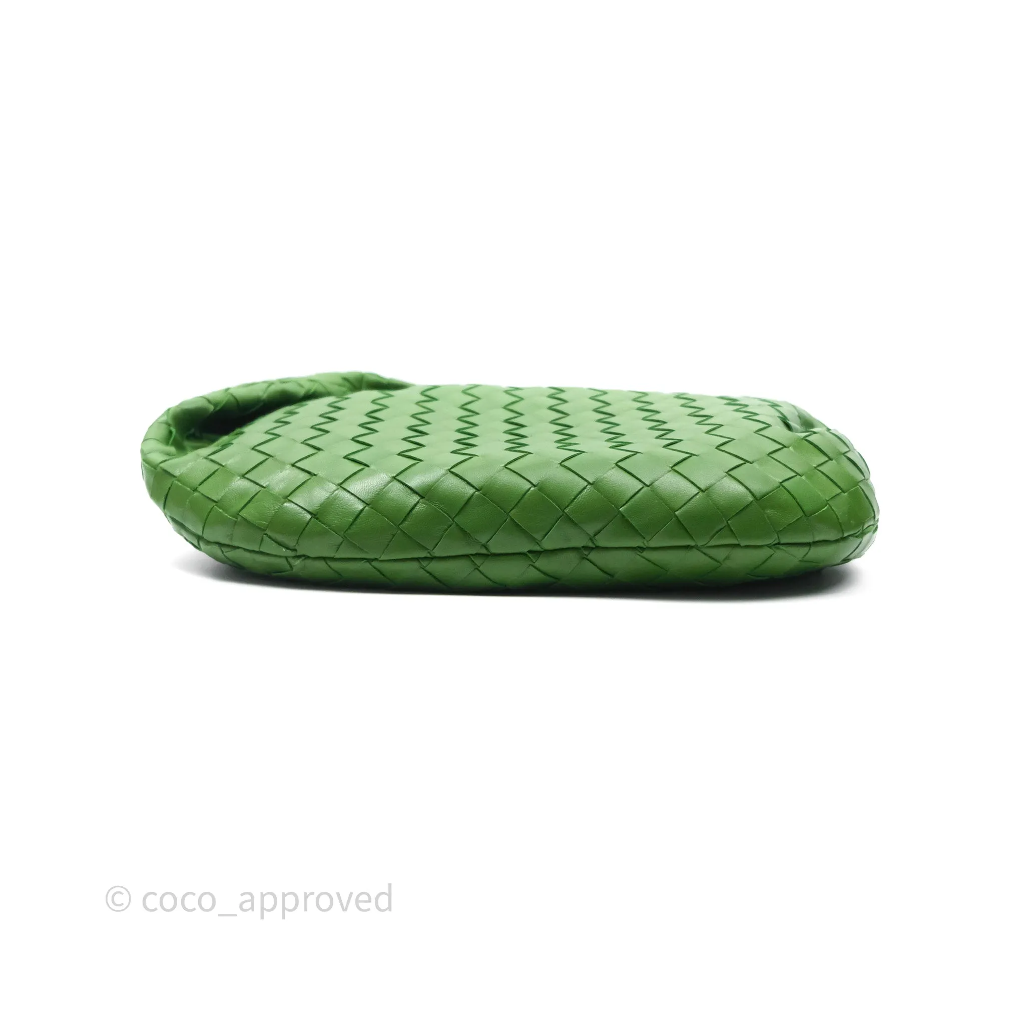 Bottega Veneta Teen Jodie Green Intrecciato Lambskin