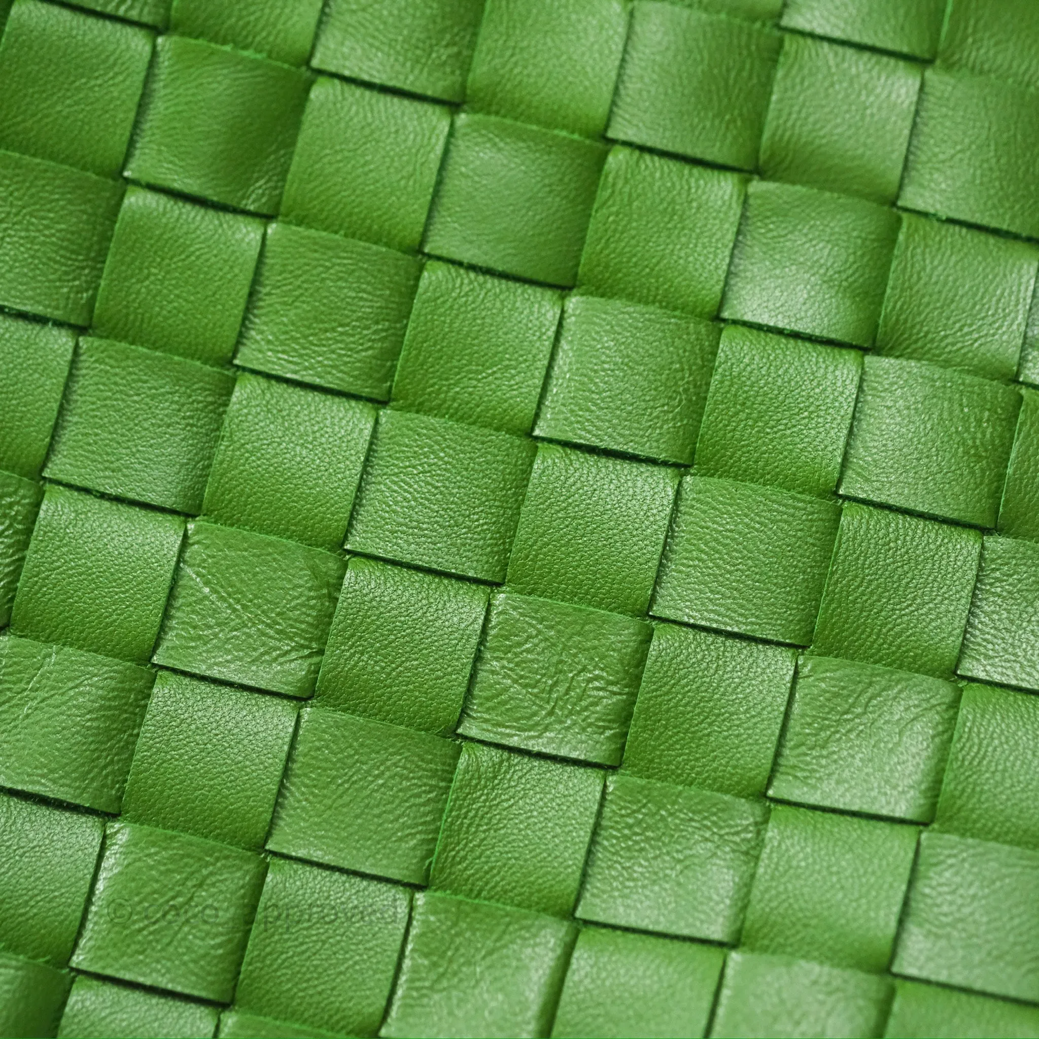 Bottega Veneta Teen Jodie Green Intrecciato Lambskin