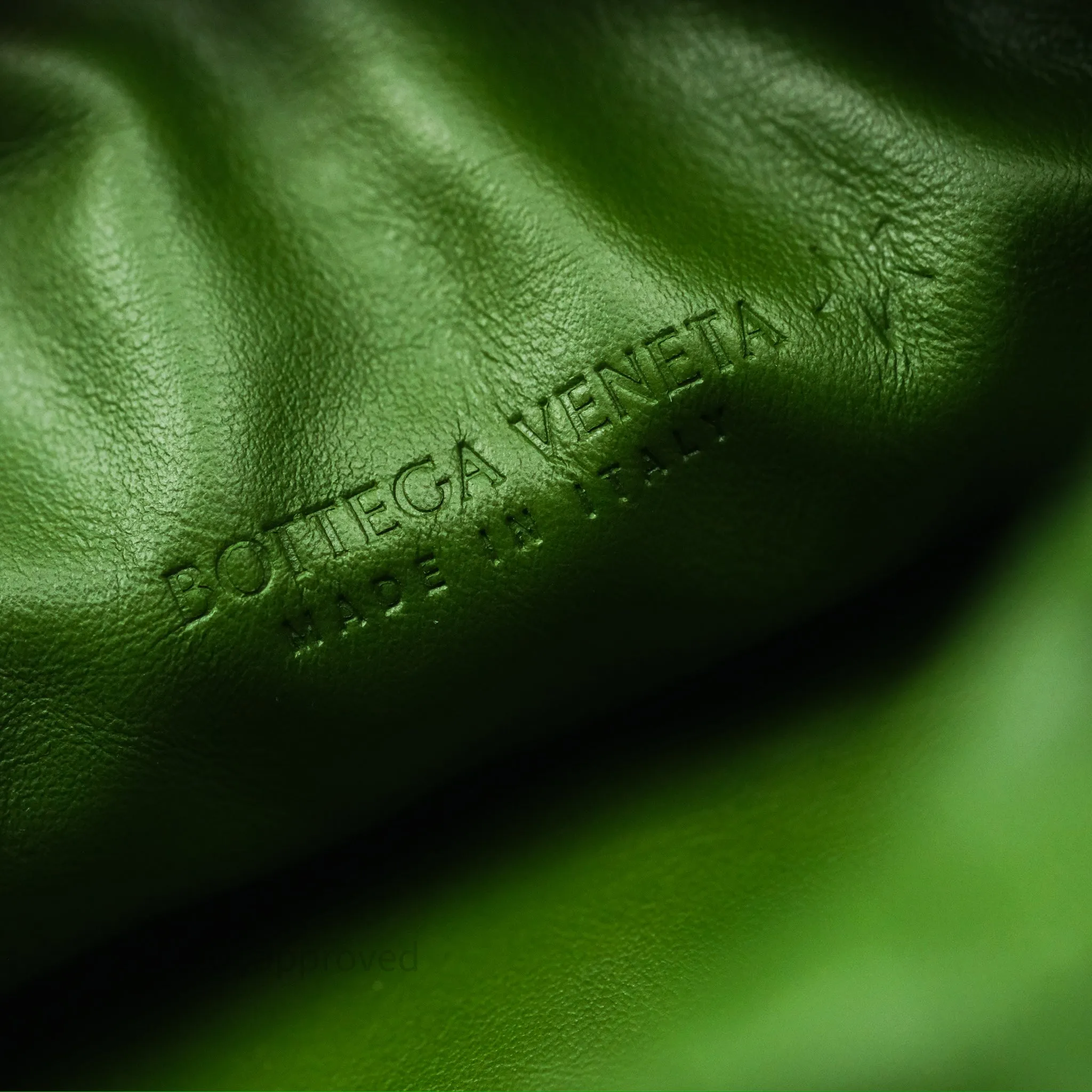 Bottega Veneta Teen Jodie Green Intrecciato Lambskin