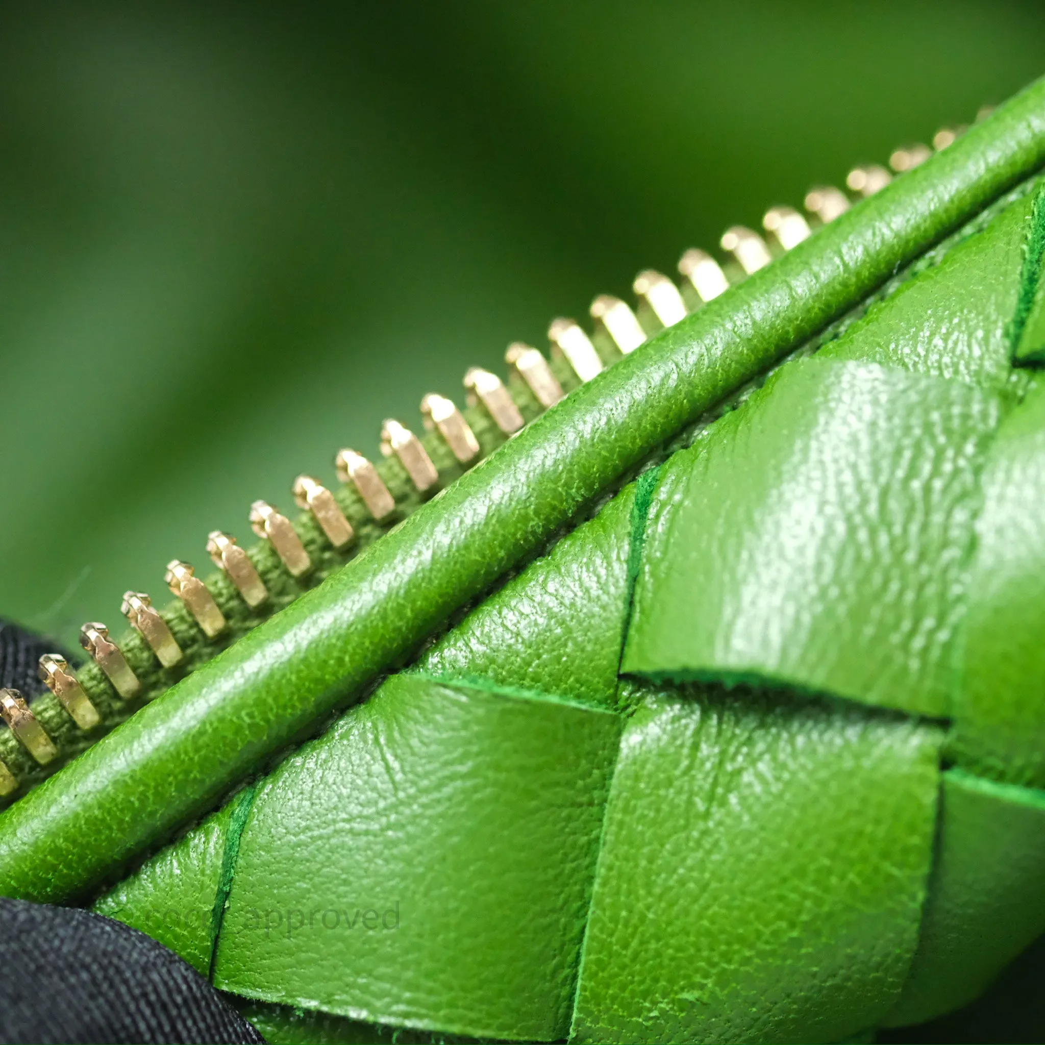 Bottega Veneta Teen Jodie Green Intrecciato Lambskin