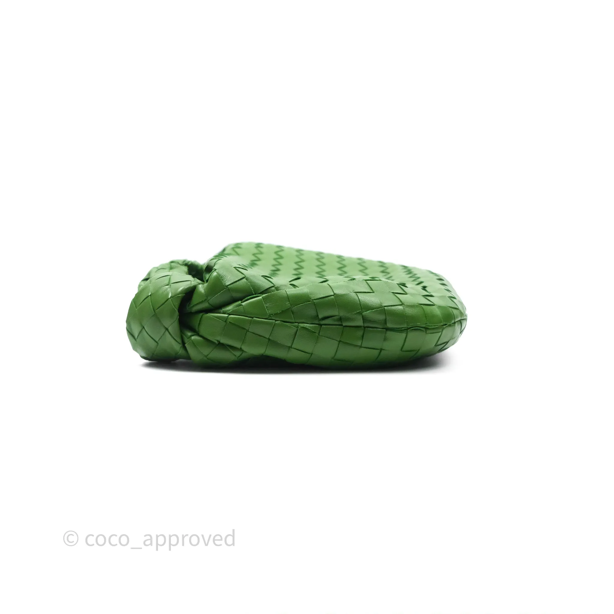 Bottega Veneta Teen Jodie Green Intrecciato Lambskin