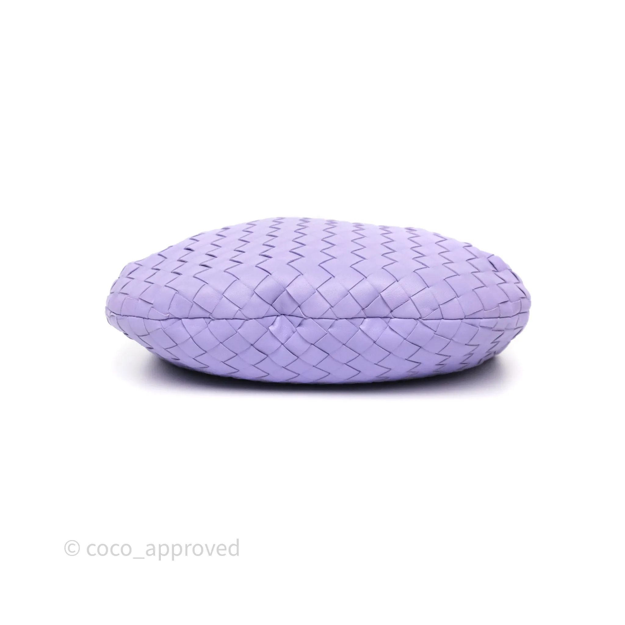 Bottega Veneta Teen Jodie Purple Intrecciato Lambskin