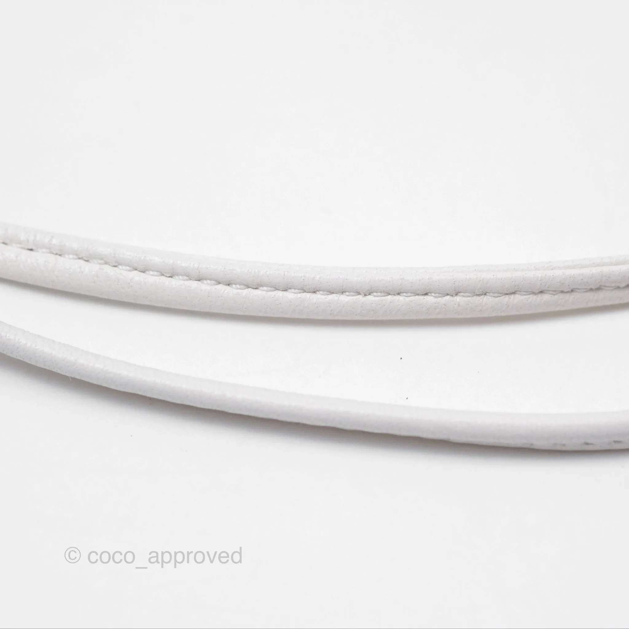 Bottega Veneta The Mini Pouch Boucle Raffia White