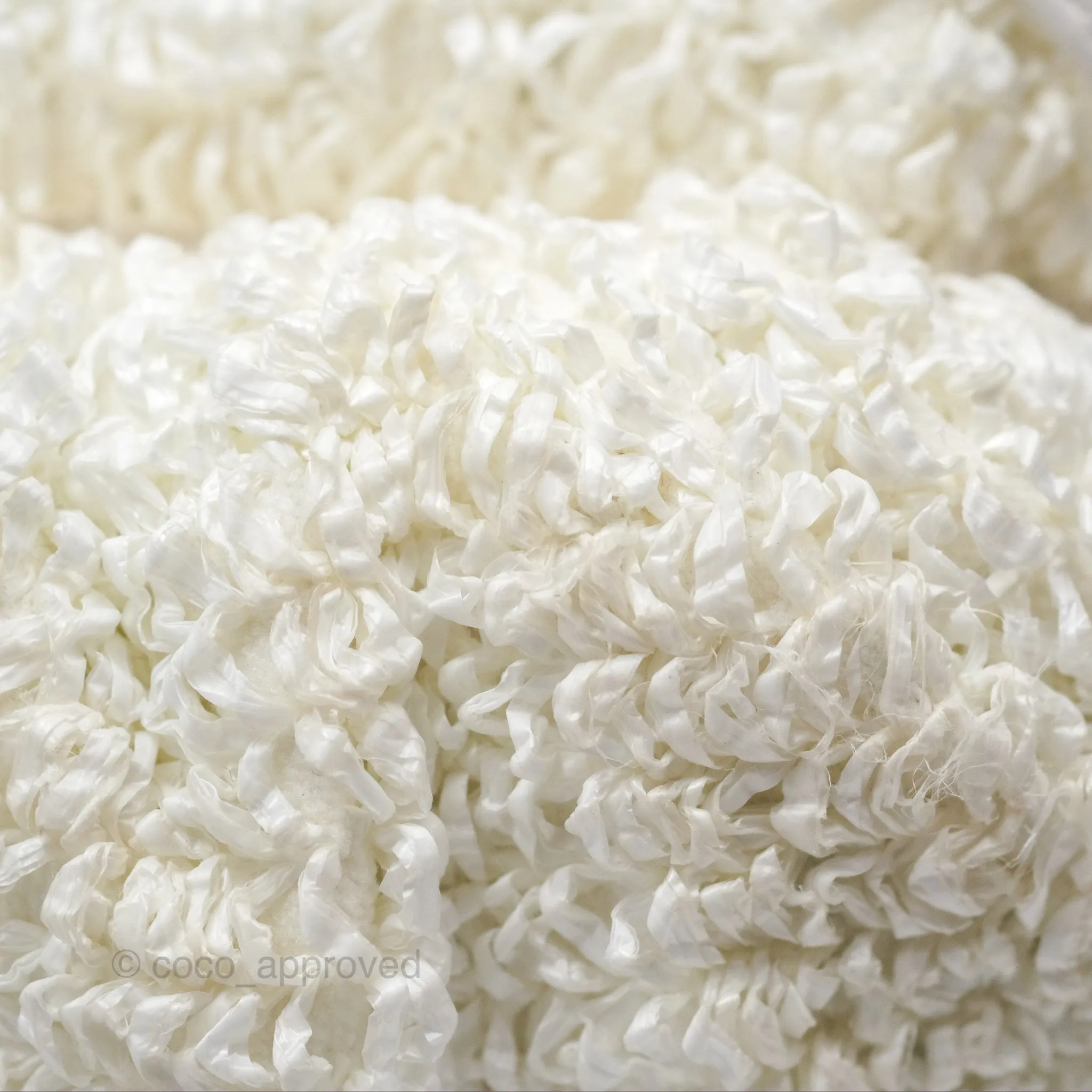 Bottega Veneta The Mini Pouch Boucle Raffia White