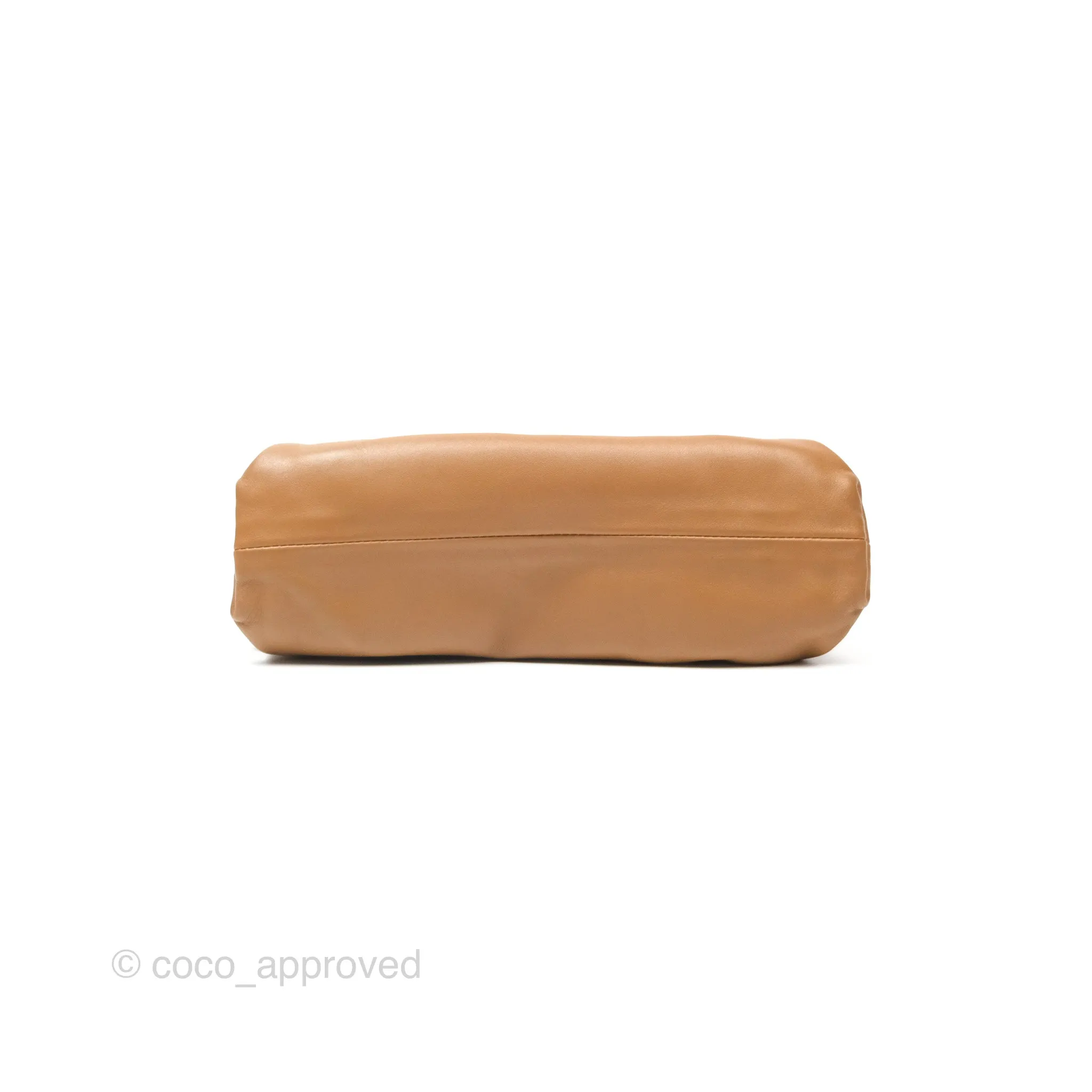 Bottega Veneta The Mini Pouch Camel Butter Calfskin