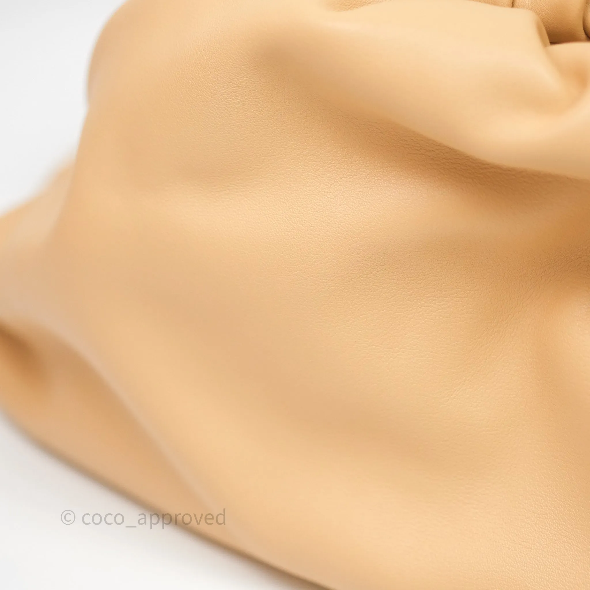 Bottega Veneta The Pouch Beige Calfskin