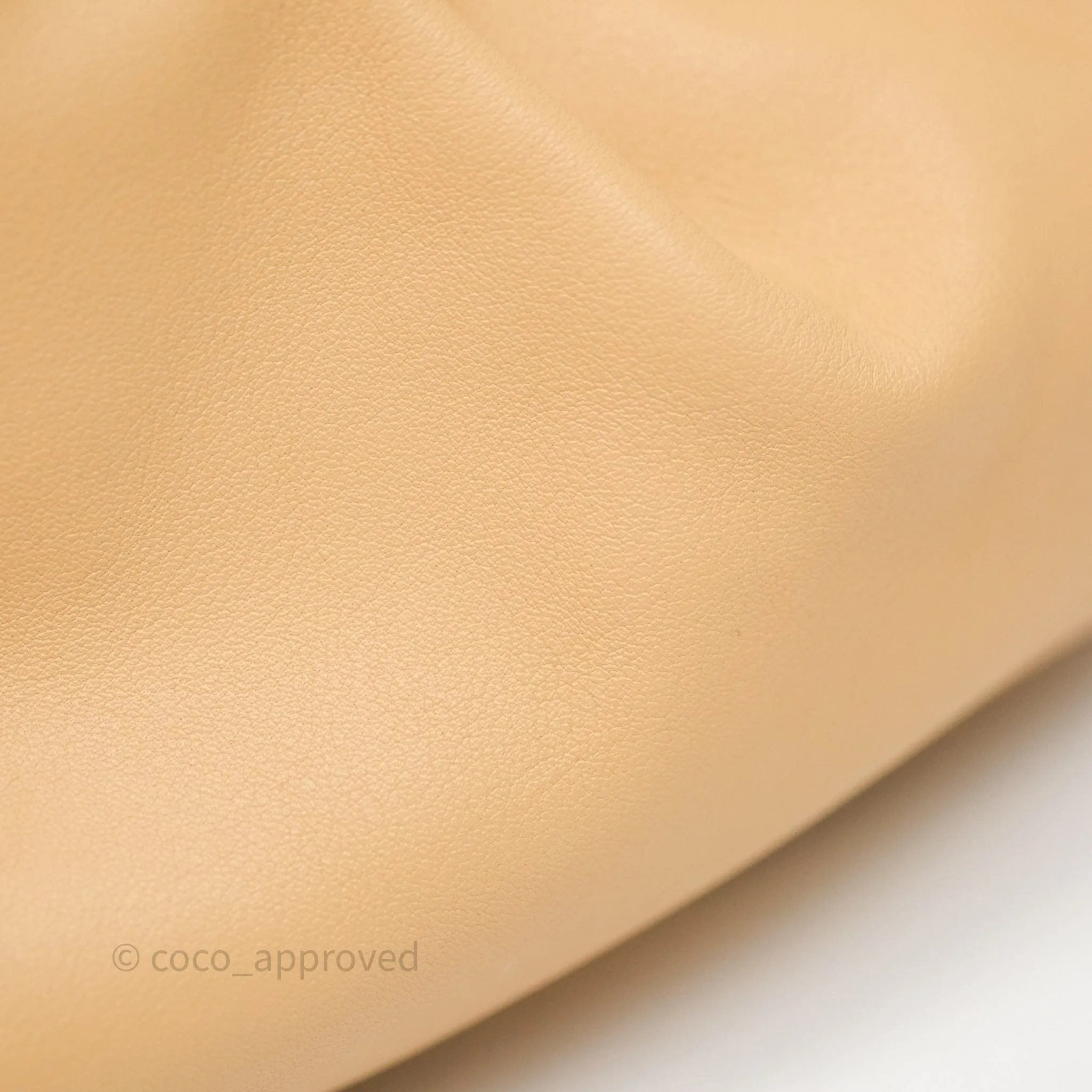 Bottega Veneta The Pouch Beige Calfskin