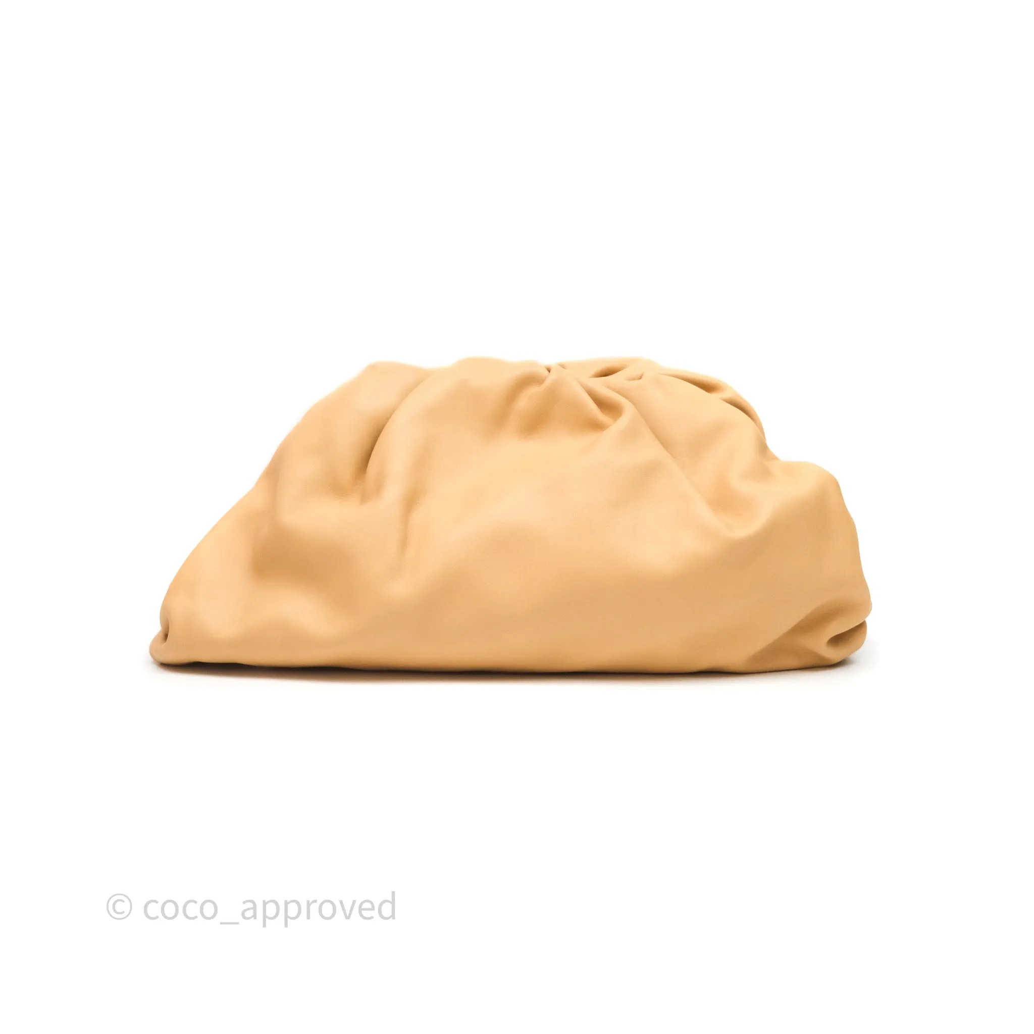 Bottega Veneta The Pouch Beige Calfskin