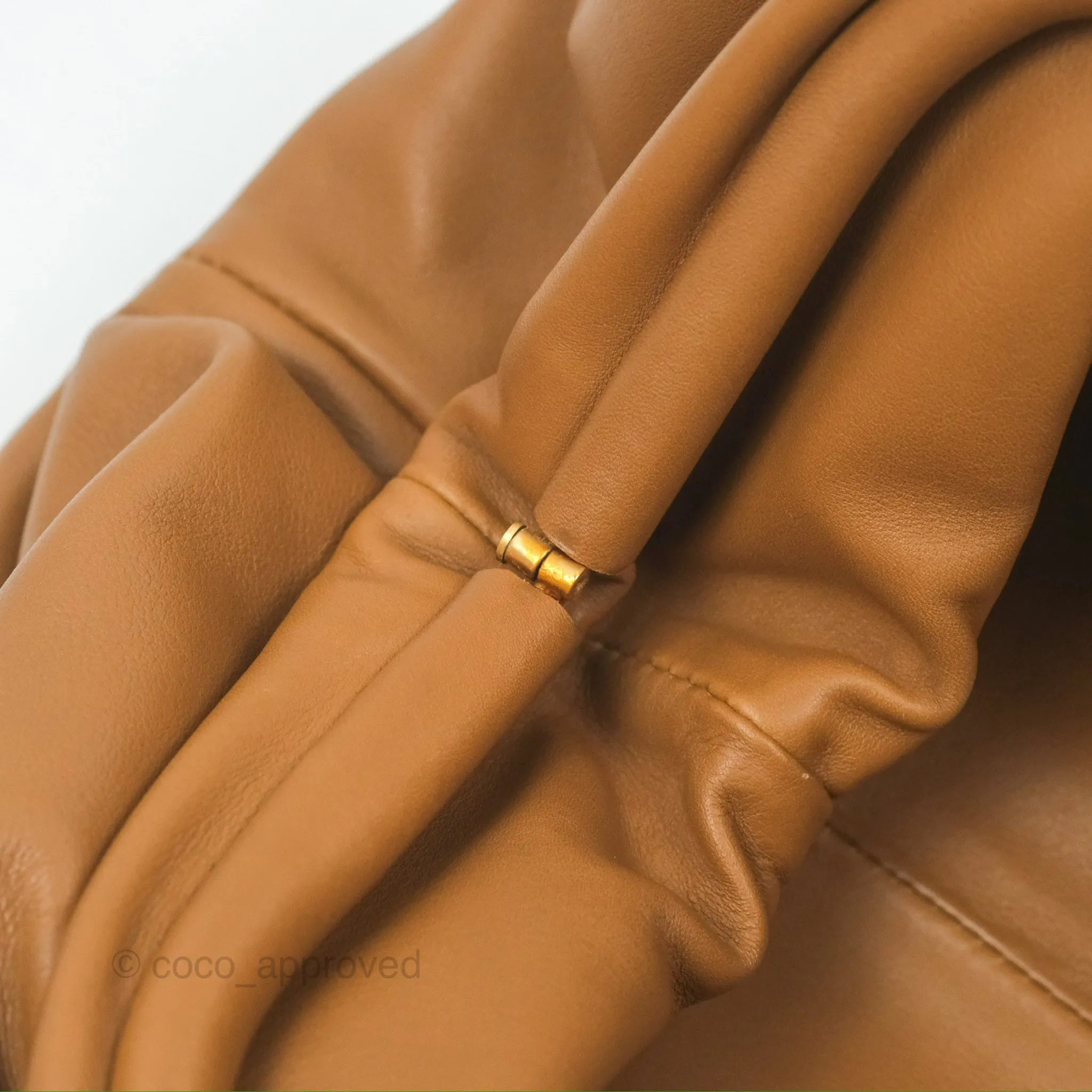 Bottega Veneta The Pouch Camel Butter Calfskin