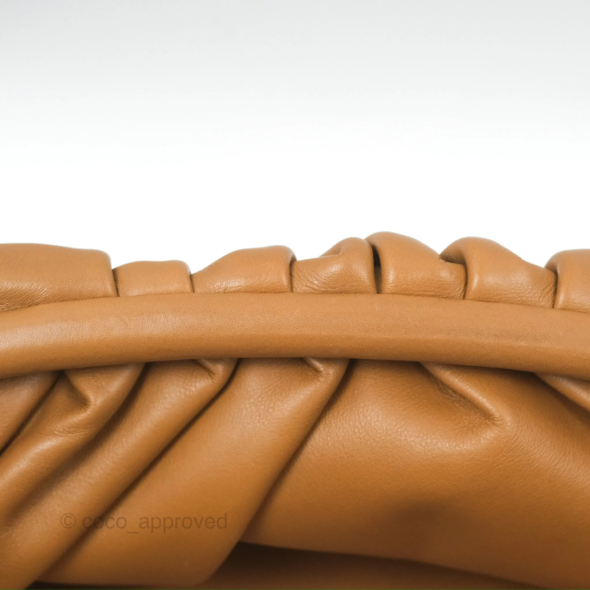 Bottega Veneta The Pouch Camel Butter Calfskin