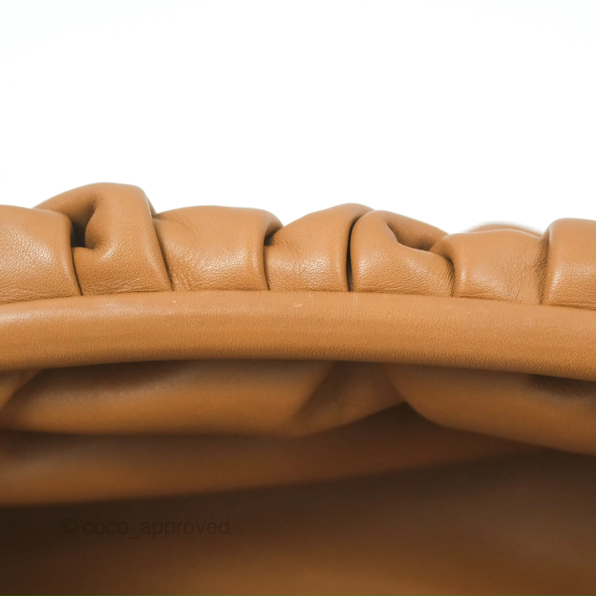 Bottega Veneta The Pouch Camel Butter Calfskin
