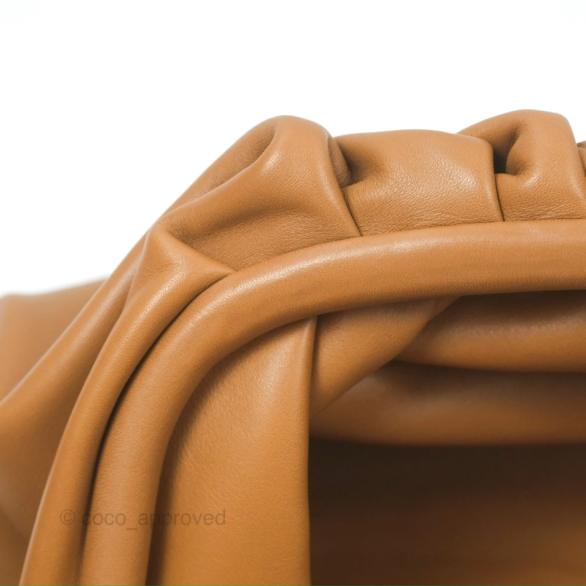 Bottega Veneta The Pouch Camel Butter Calfskin