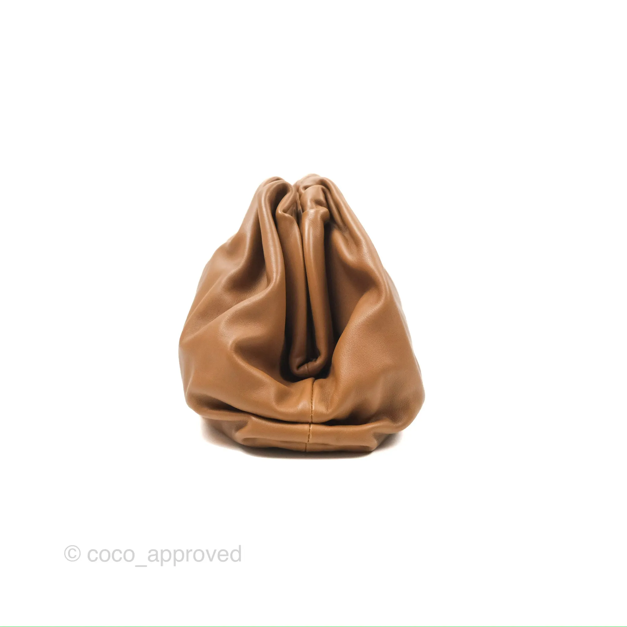 Bottega Veneta The Pouch Camel Butter Calfskin